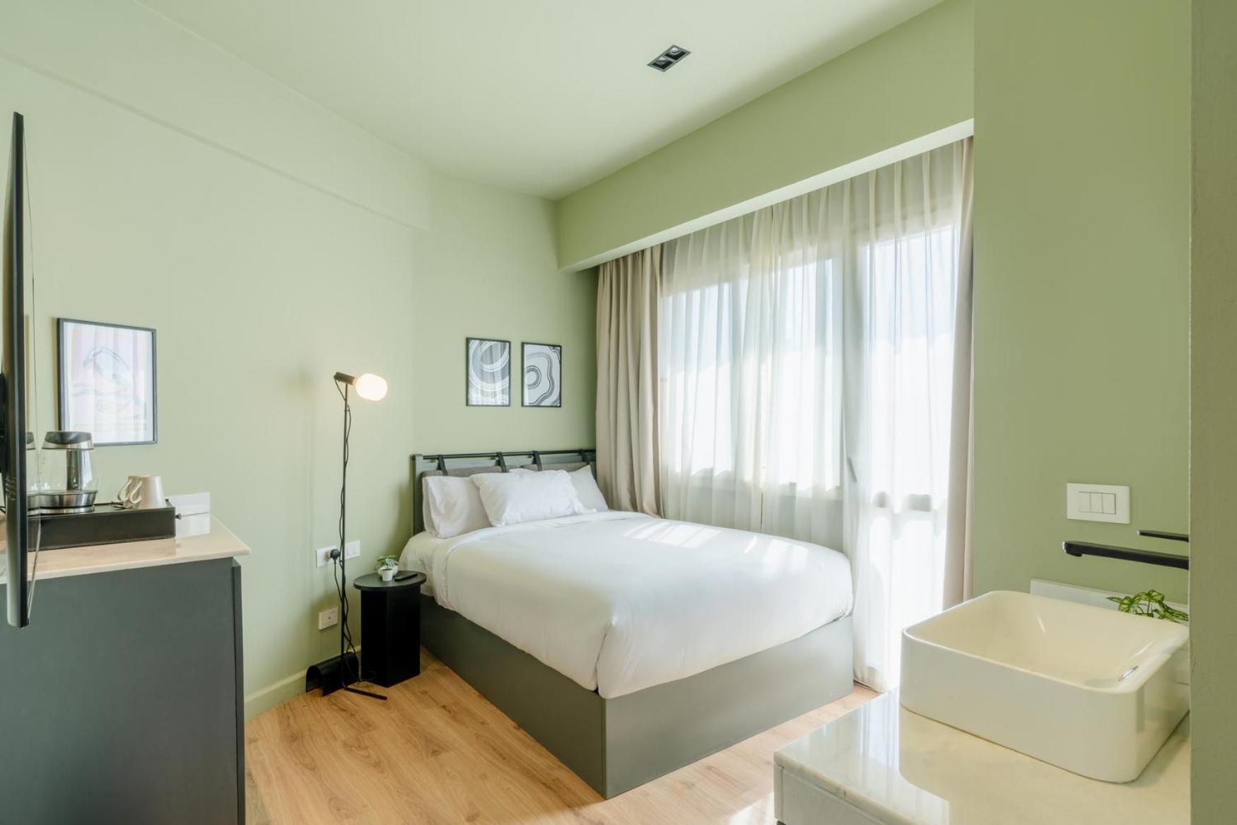 grey l studio apartments Downtown Cairo Ouzonian House