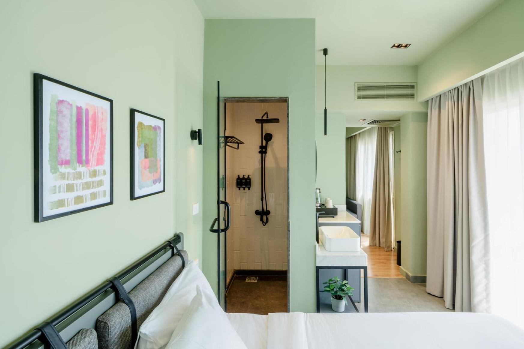grey l studio apartments Downtown Cairo Ouzonian House