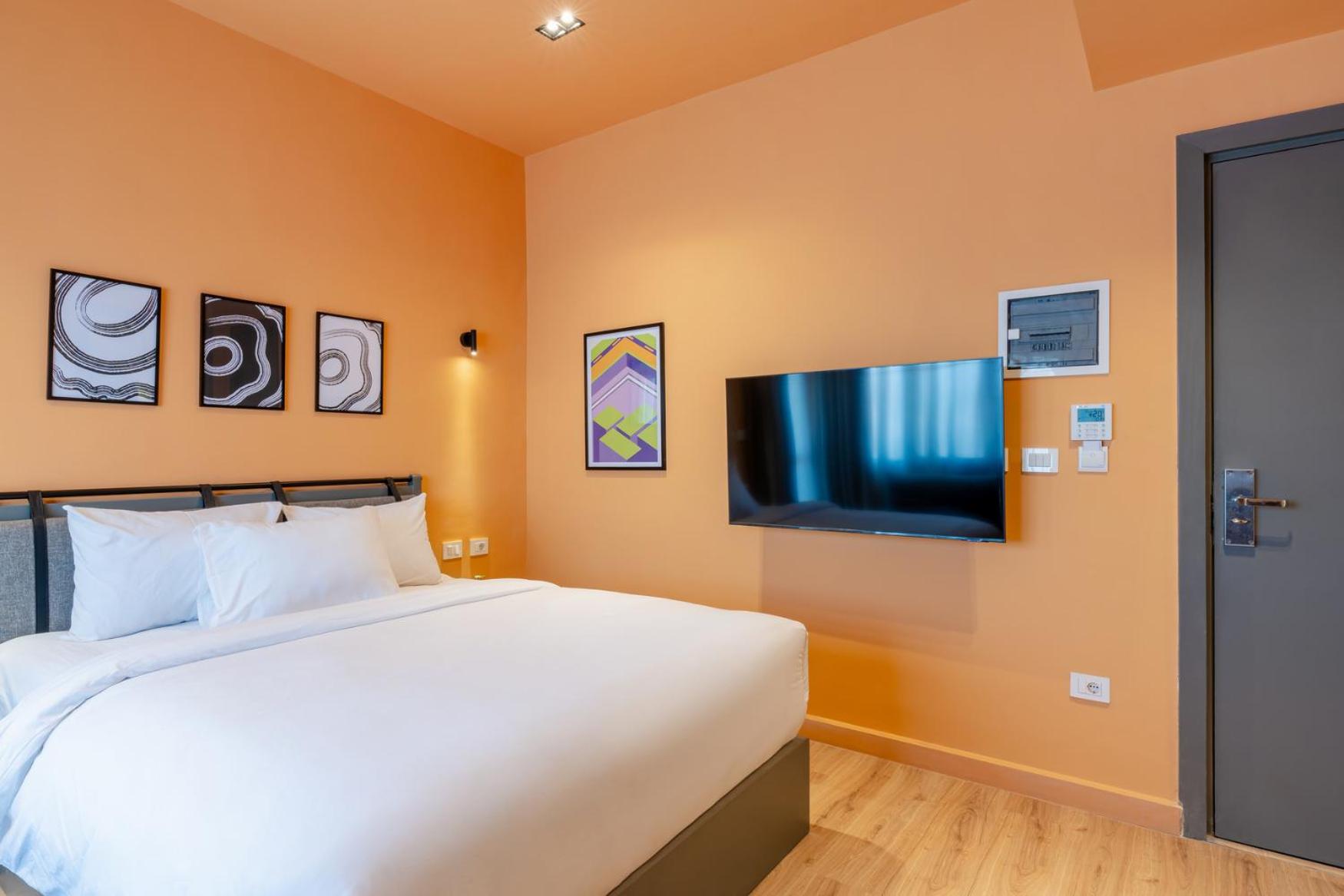 grey l studio apartments Downtown Cairo Ouzonian House
