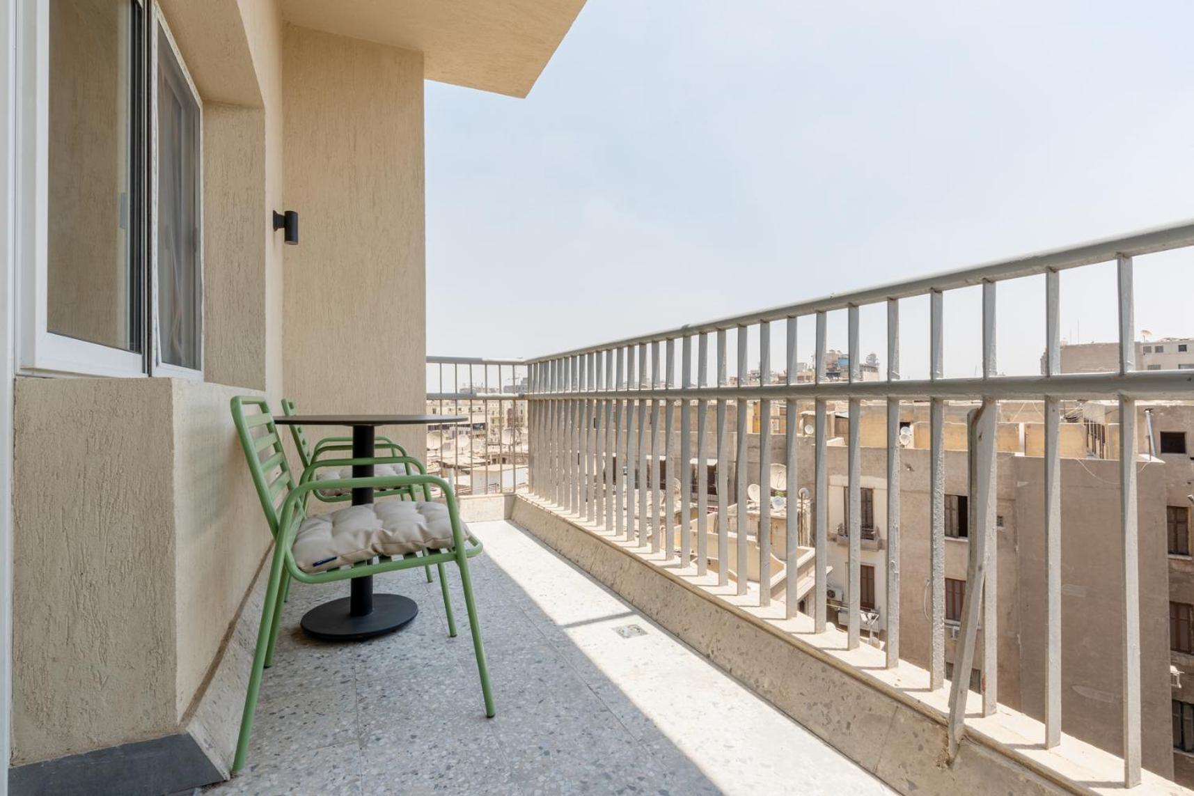 grey l studio apartments Downtown Cairo Ouzonian House