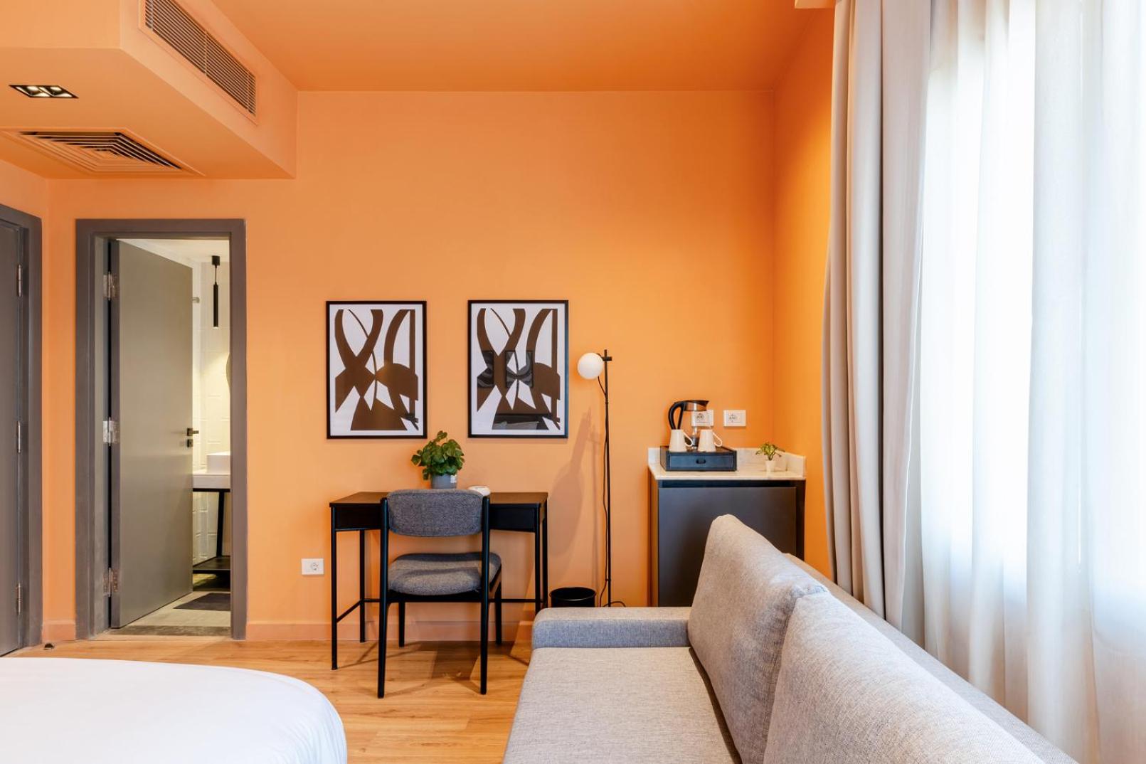 grey l studio apartments Downtown Cairo Ouzonian House