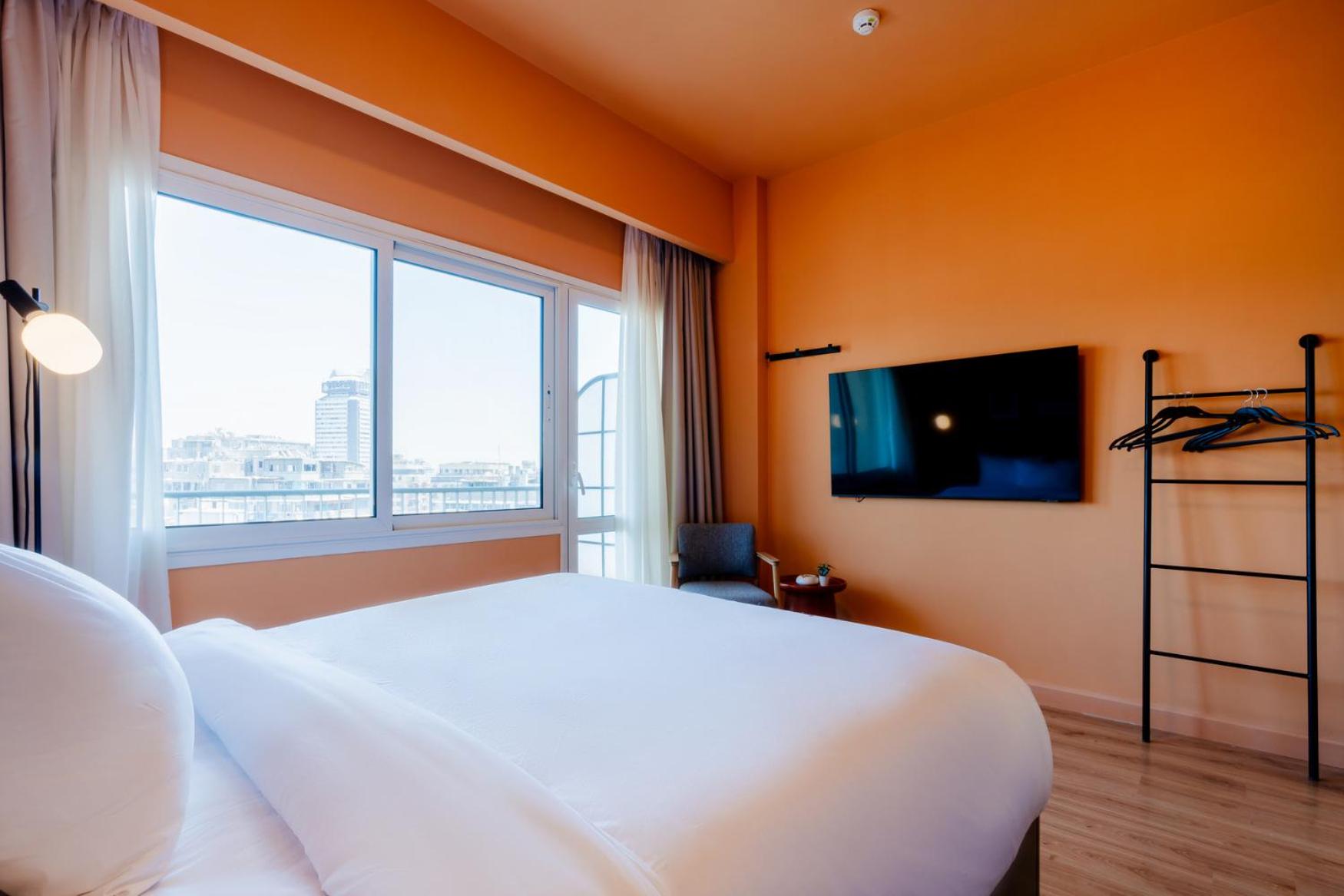 grey l studio apartments Downtown Cairo Ouzonian House