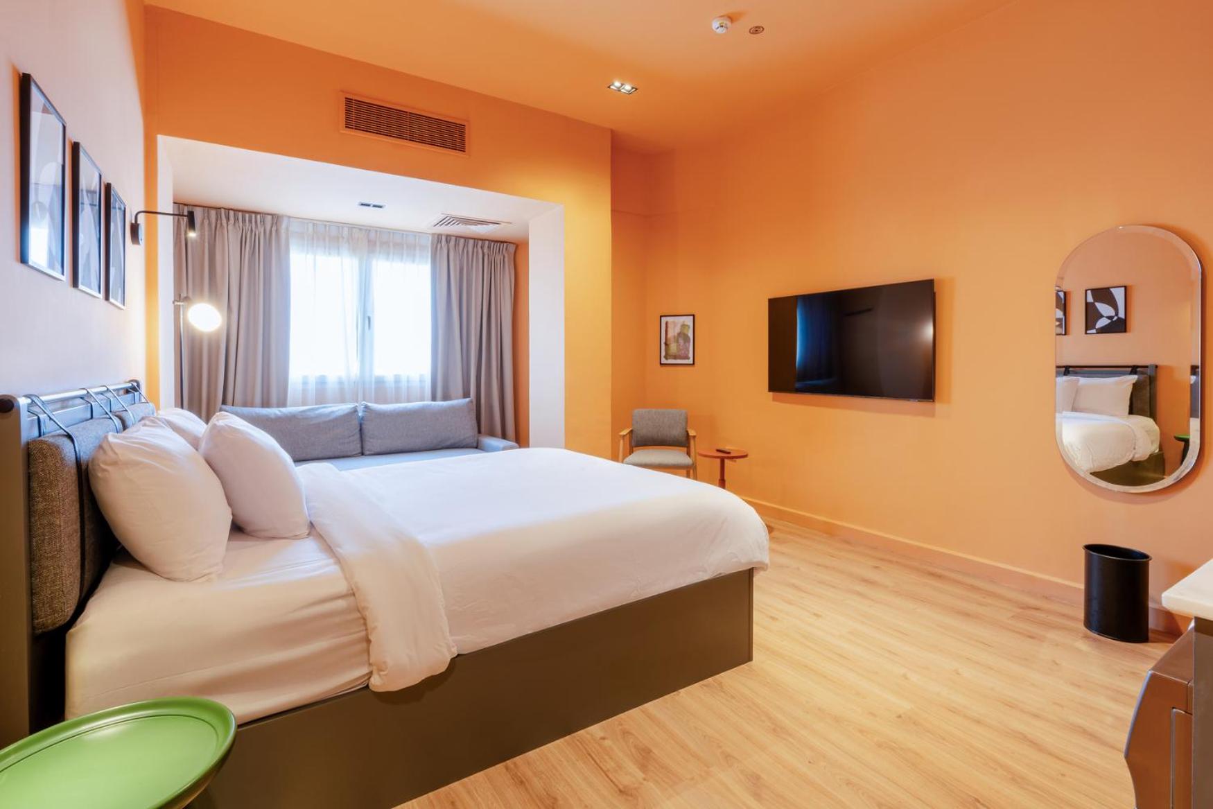 grey l studio apartments Downtown Cairo Ouzonian House