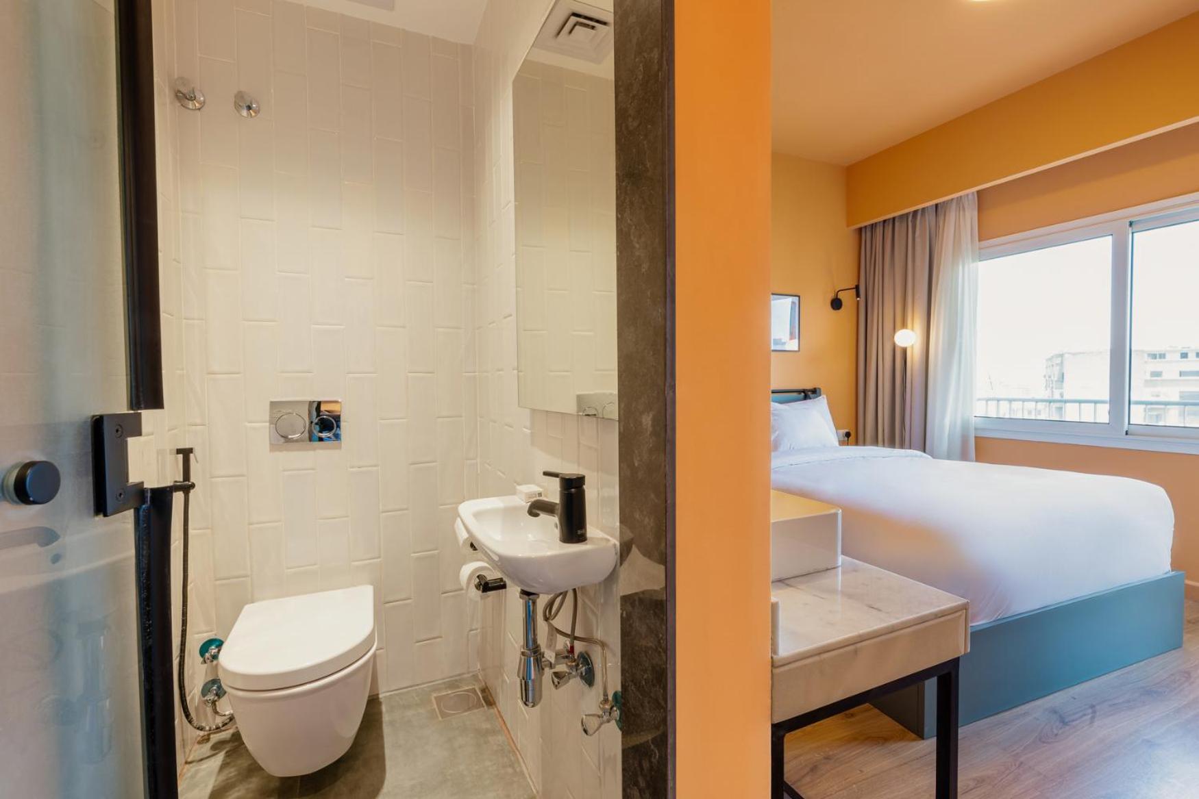 grey l studio apartments Downtown Cairo Ouzonian House