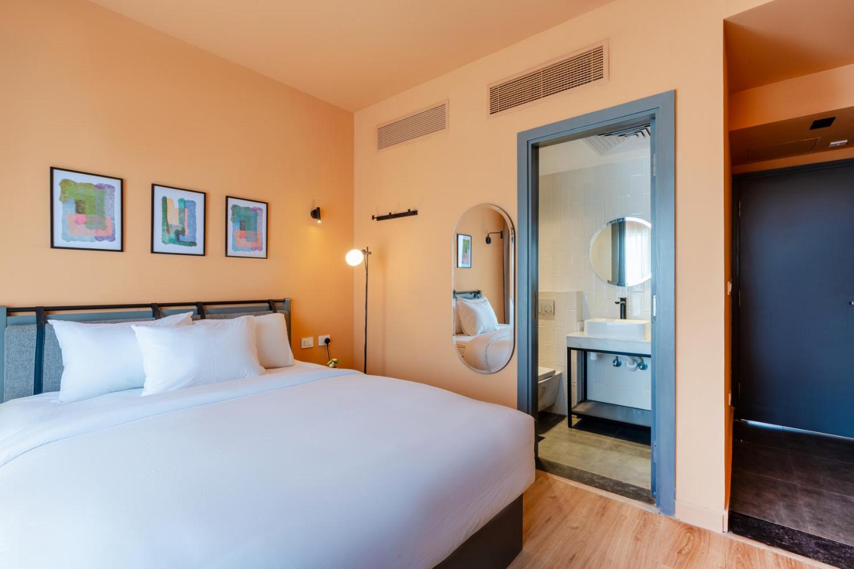 grey l studio apartments Downtown Cairo Ouzonian House