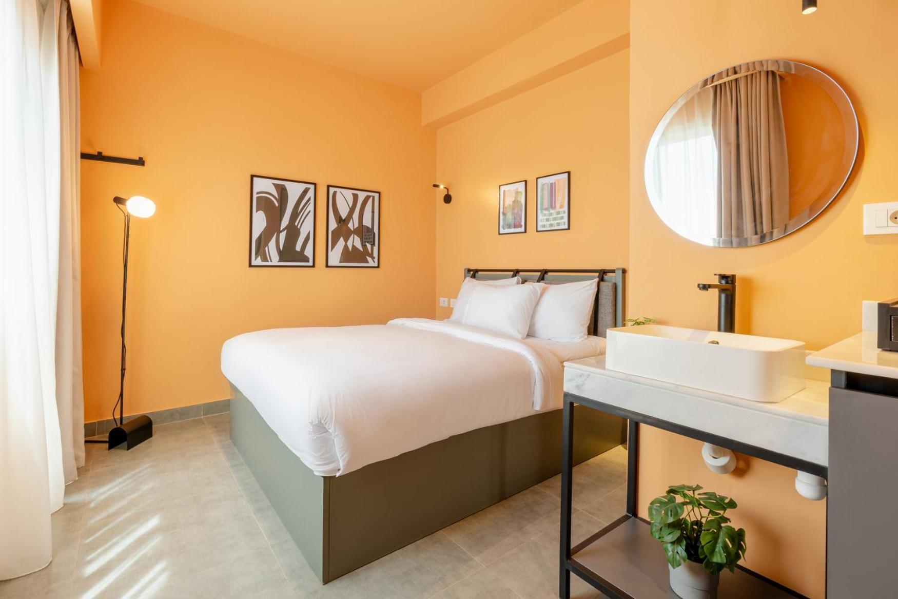 grey l studio apartments Downtown Cairo Ouzonian House