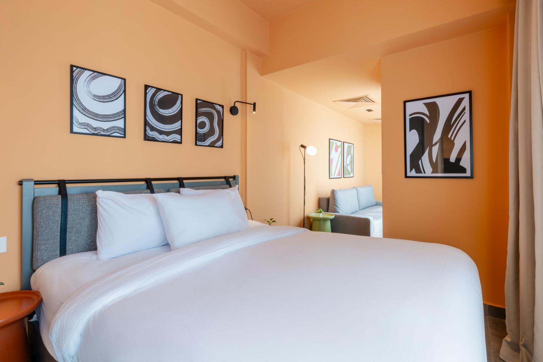 grey l studio apartments Downtown Cairo Ouzonian House
