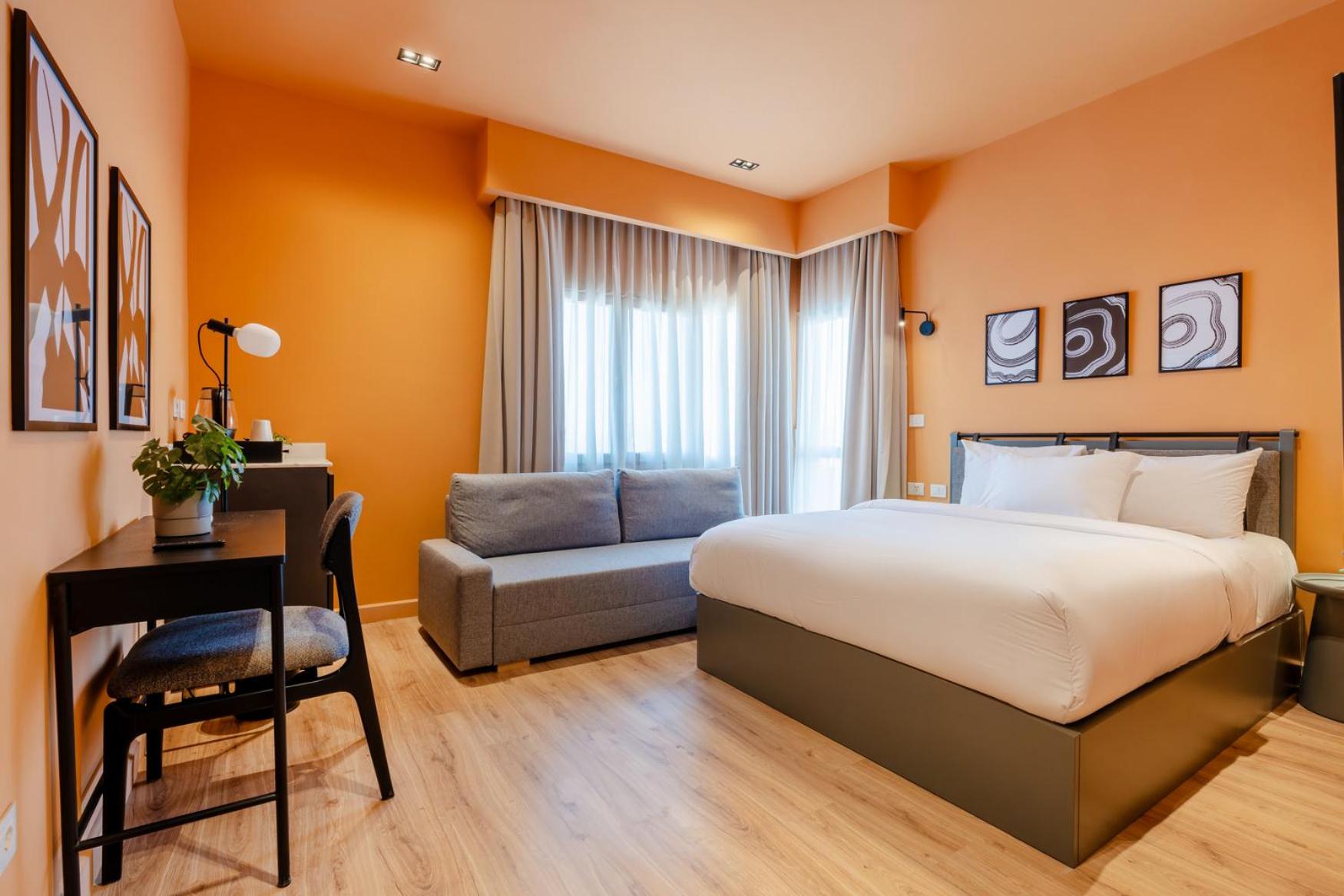grey l studio apartments Downtown Cairo Ouzonian House