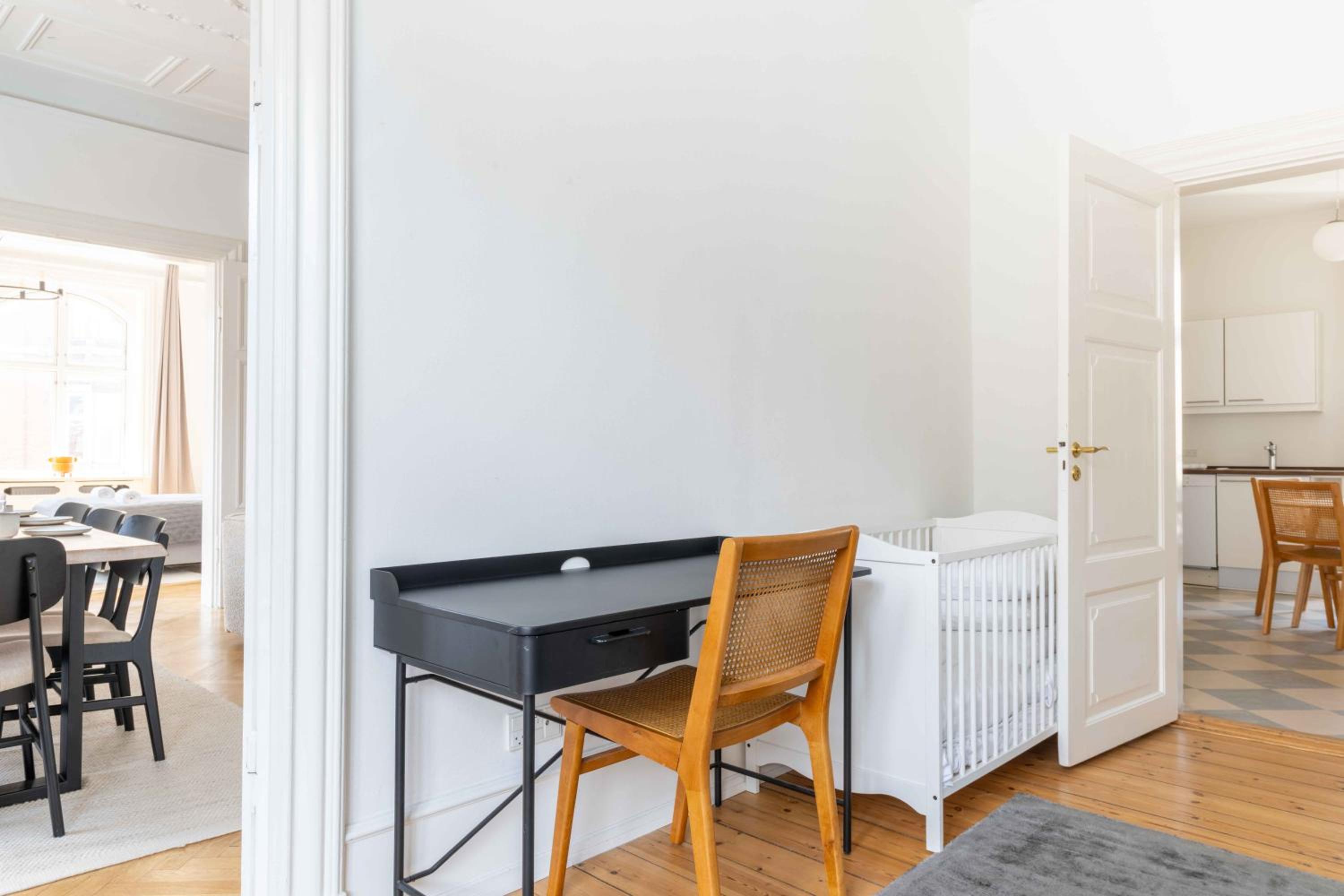 Large Flats in Central Copenhagen by Tivoli Gardens