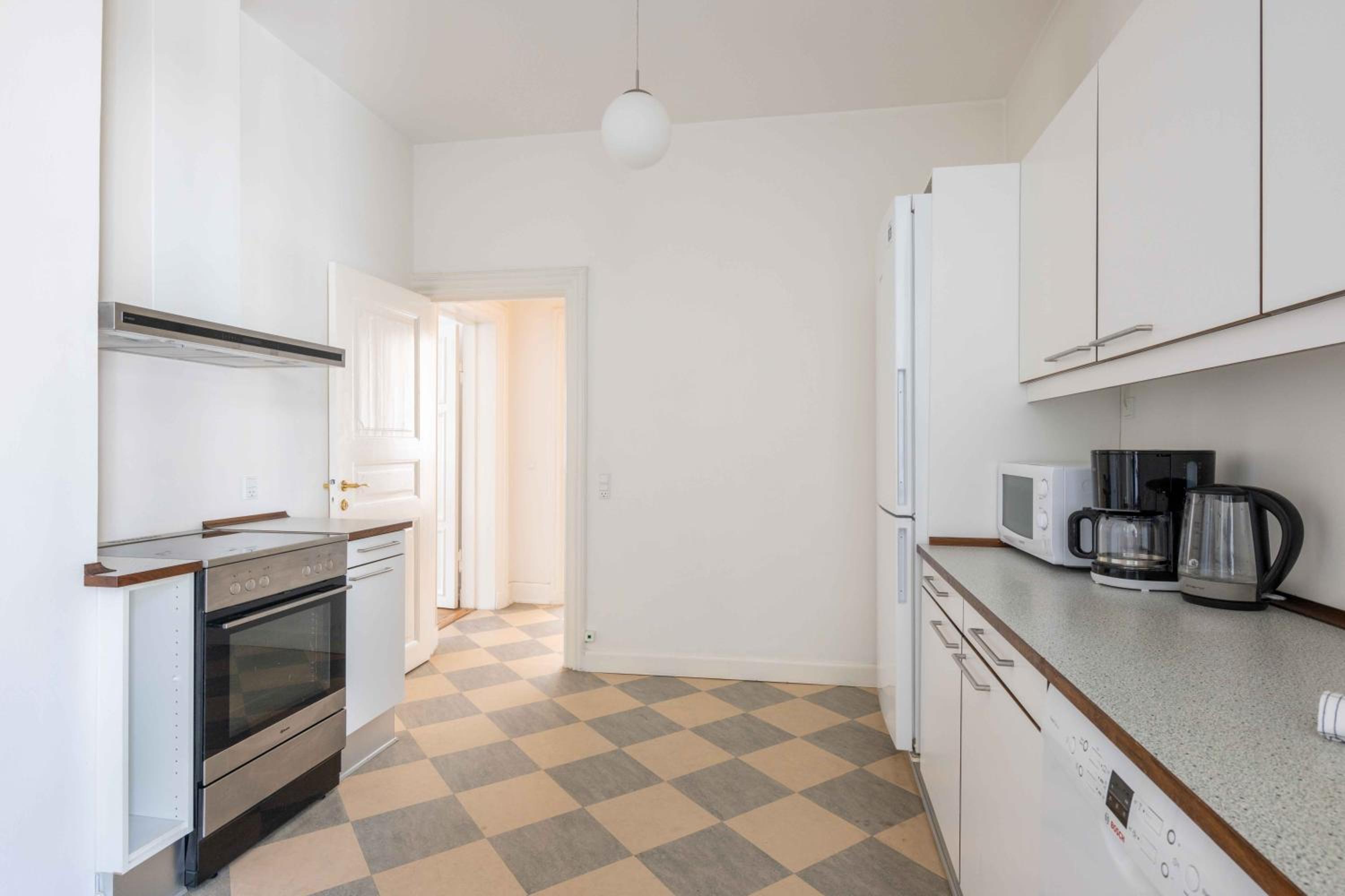 Large Flats in Central Copenhagen by Tivoli Gardens