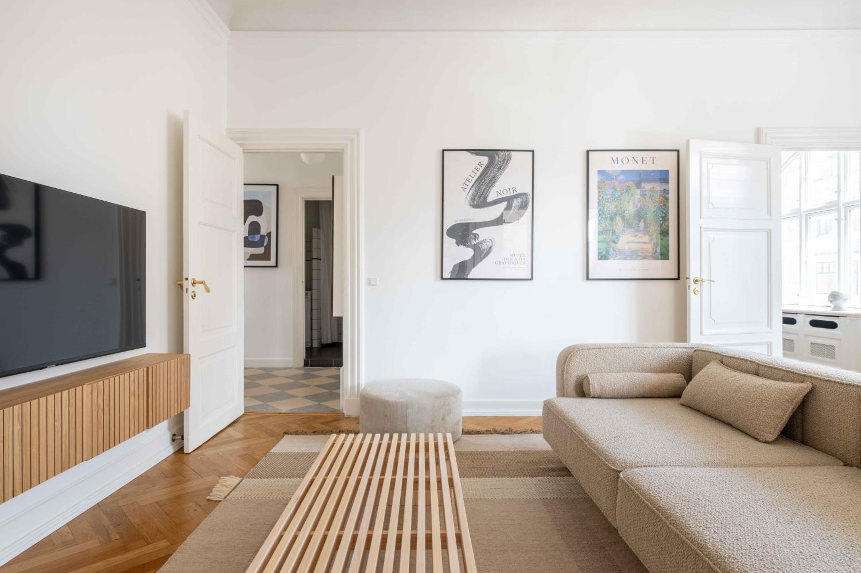 Large Flats in Central Copenhagen by Tivoli Gardens