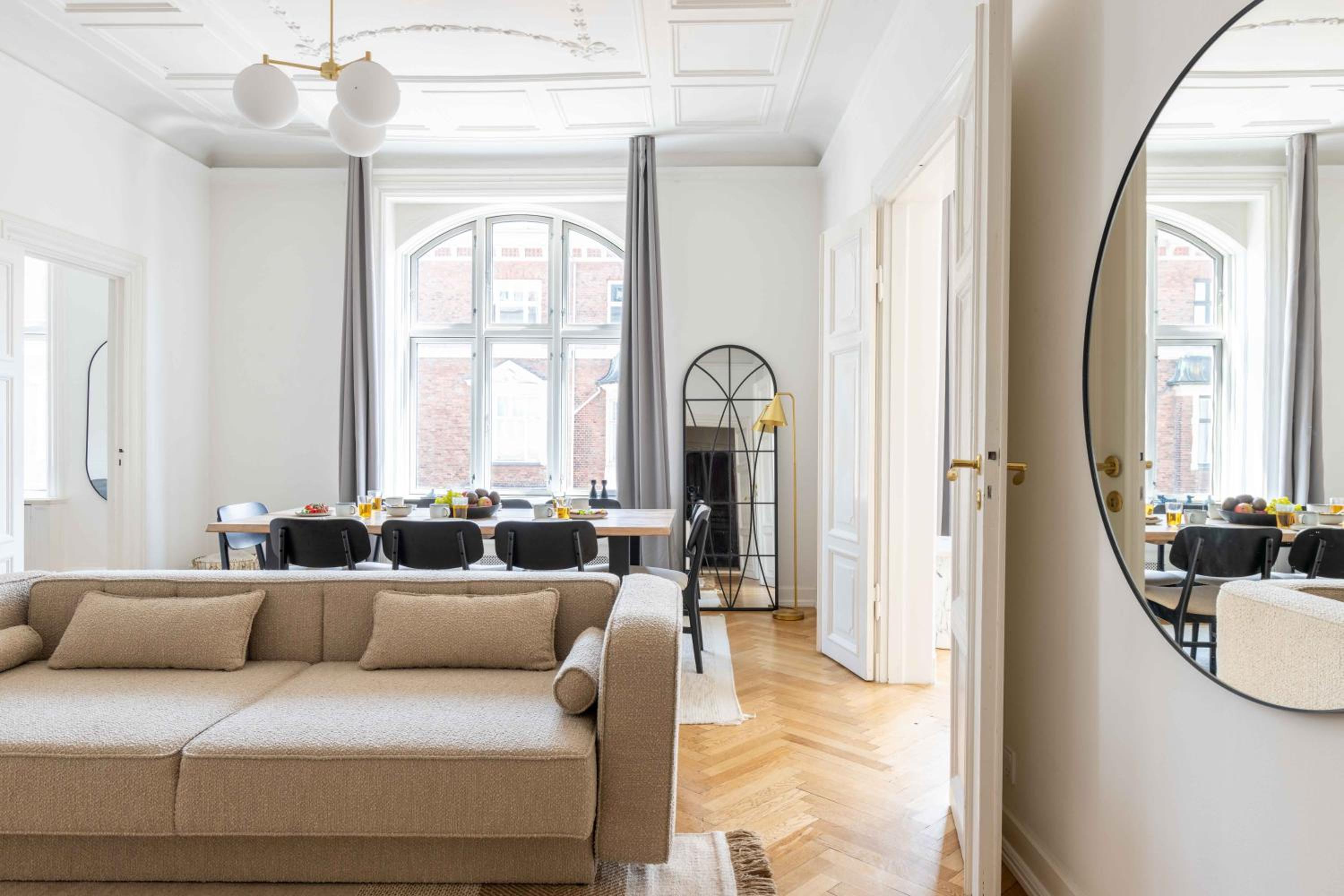 Large Flats in Central Copenhagen by Tivoli Gardens
