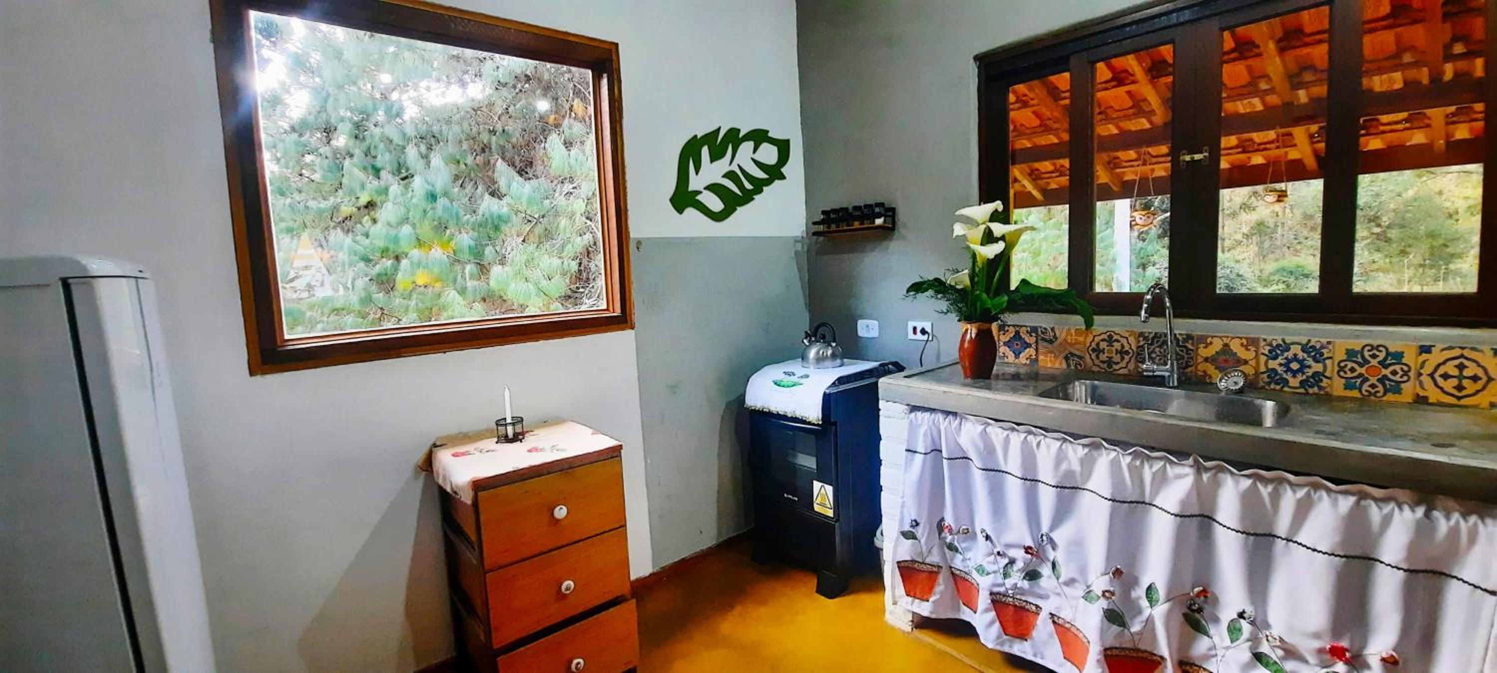 Casa Cipreste no Refúgio Pinheiro Beira Rio