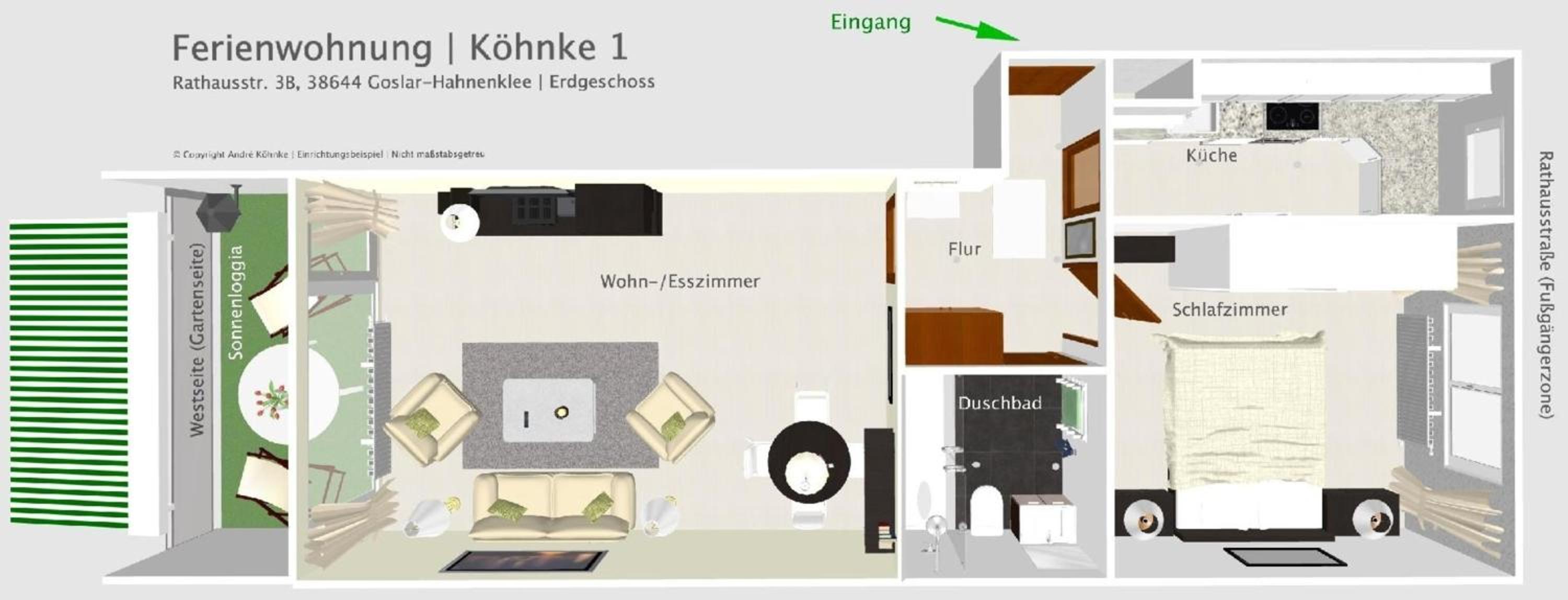 Premiumferienwohnung Für 2 3 Personen