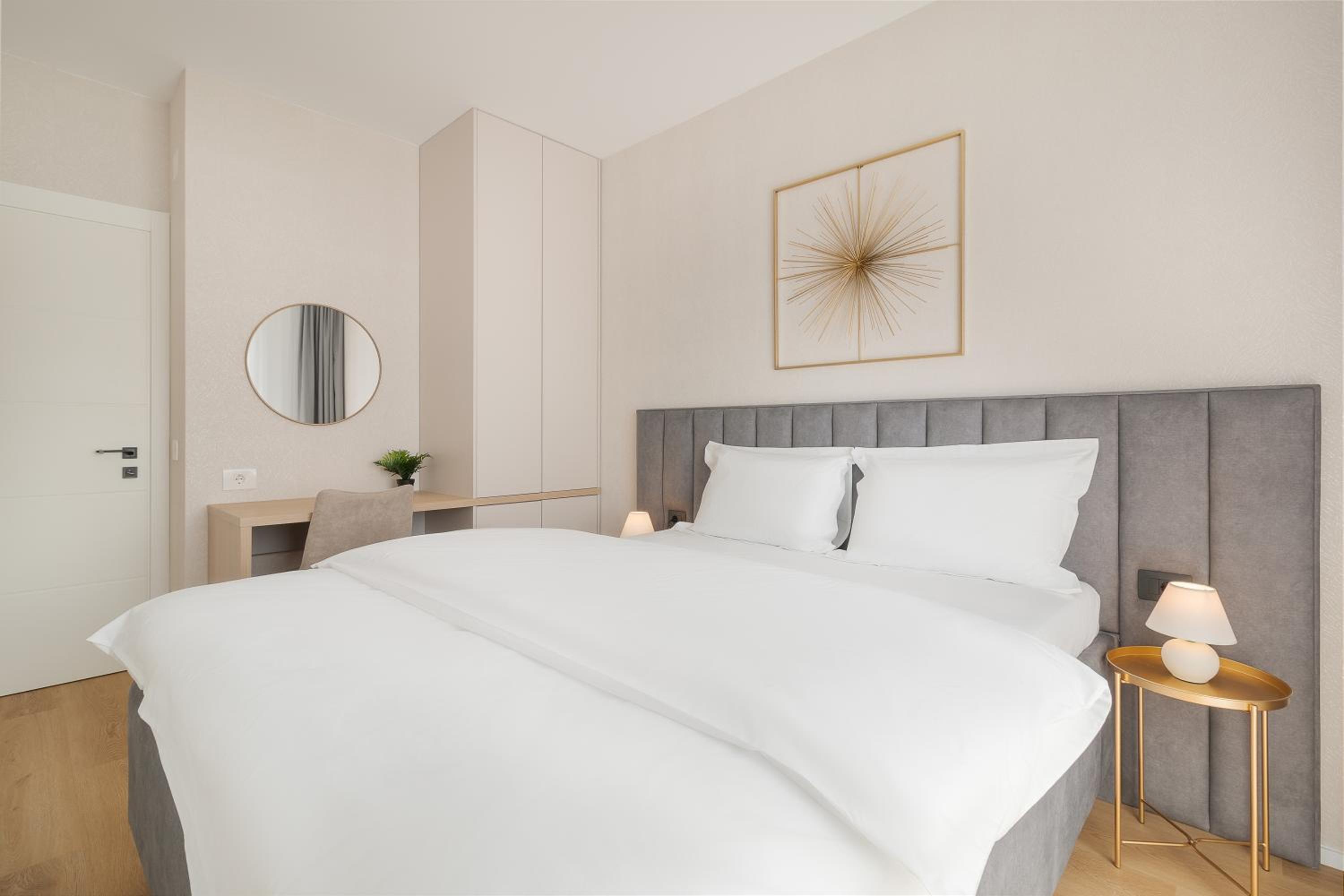 Top luxury 2 BR apartment with Balcony and Parking view 5