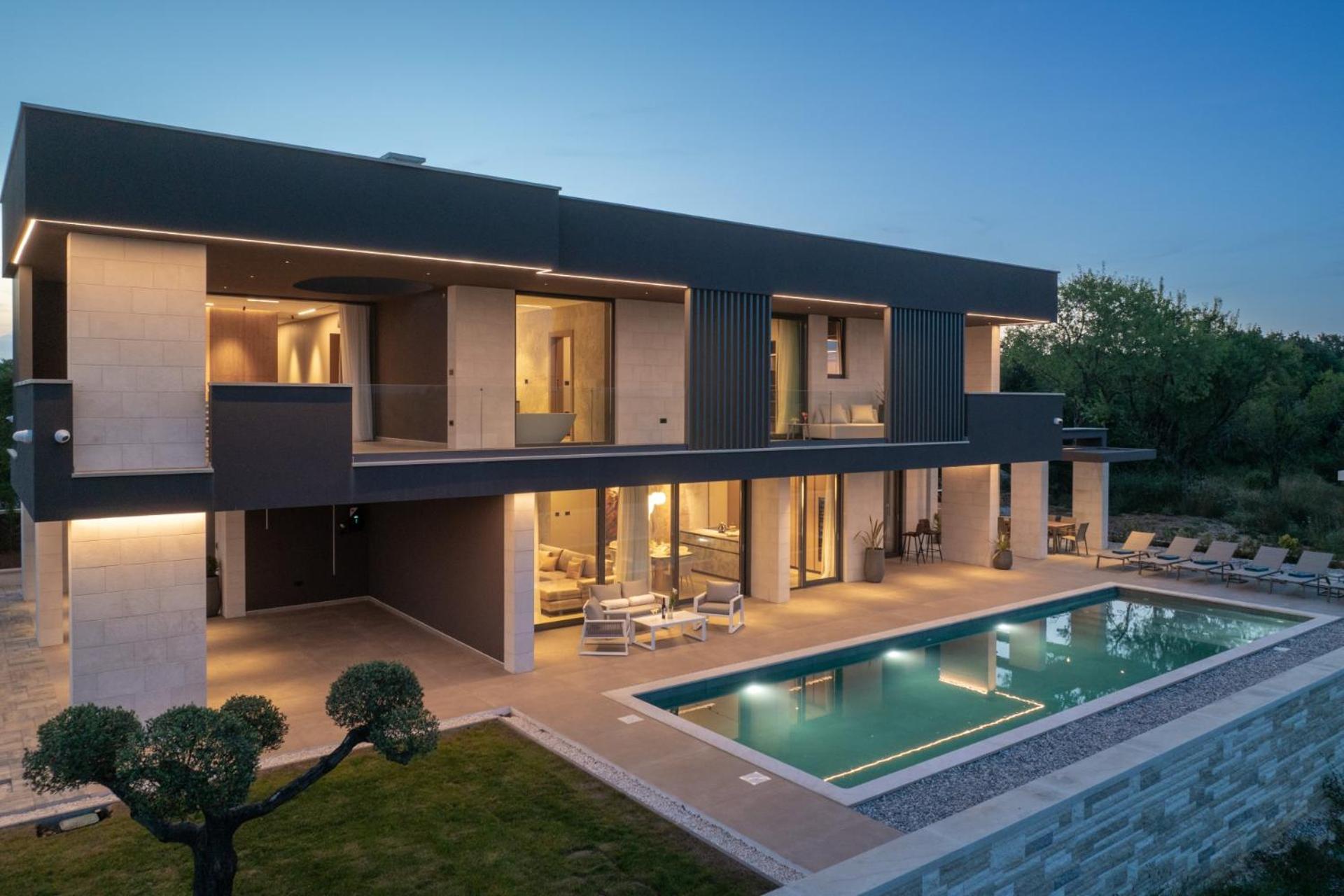 Luxury Villa Teulu with Sea View by Istrabook