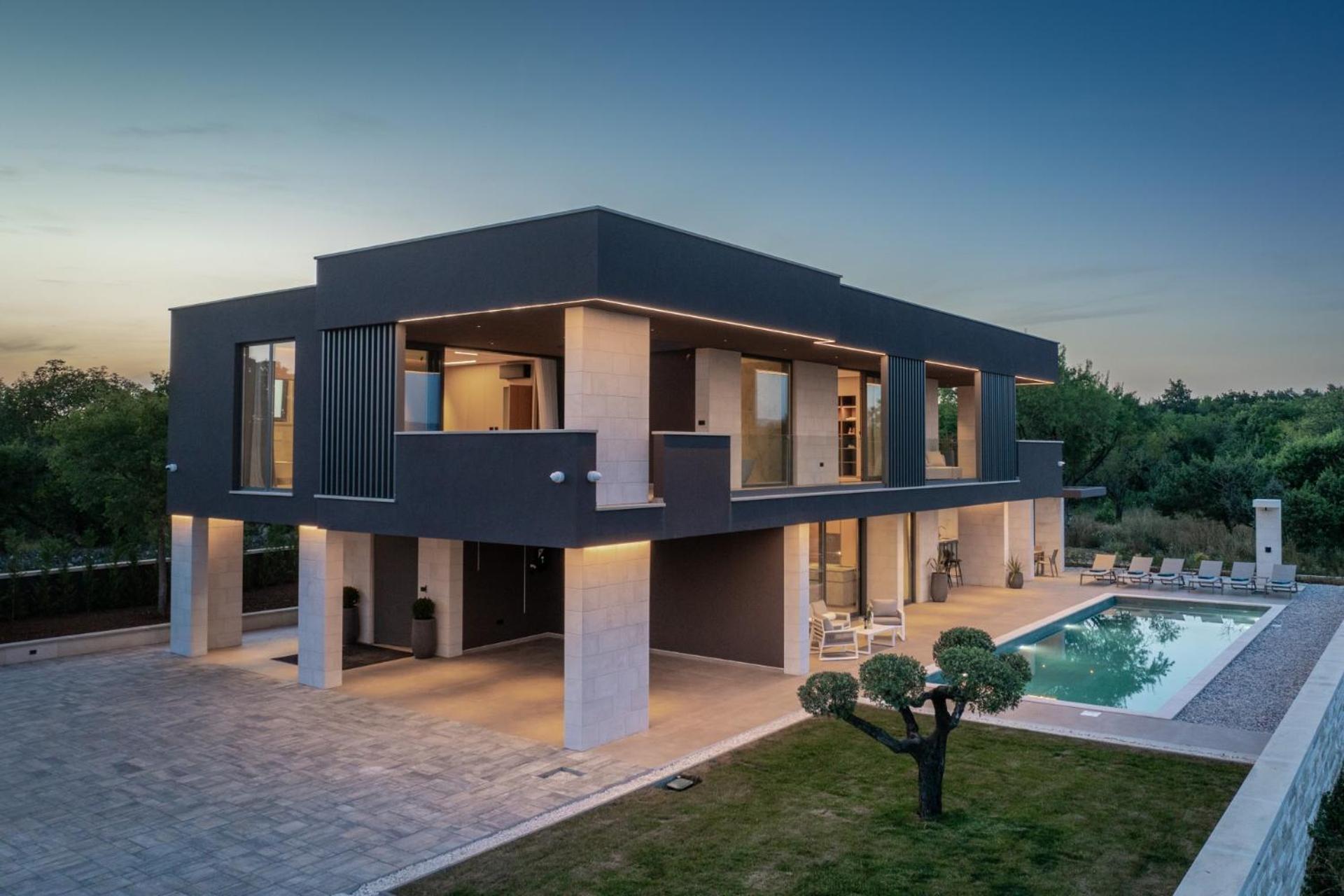 Luxury Villa Teulu with Sea View by Istrabook