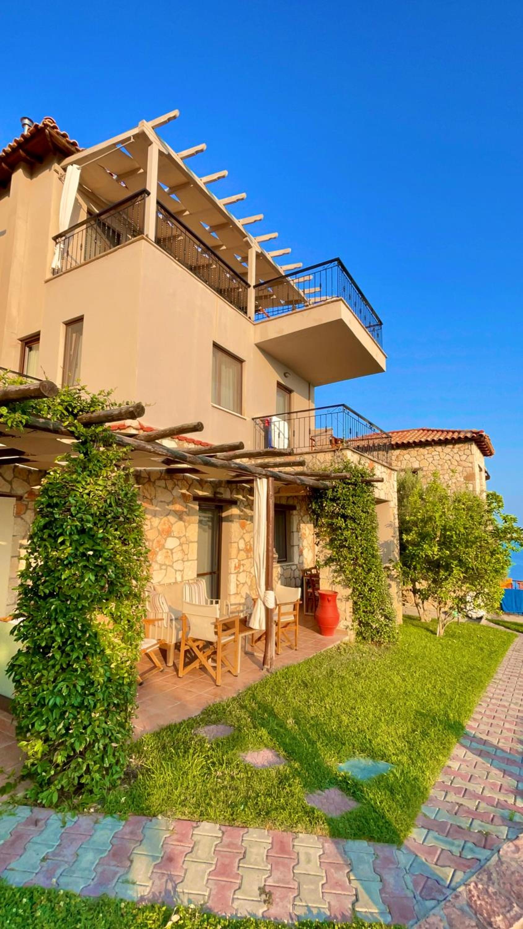 Koumaros Villas view 2