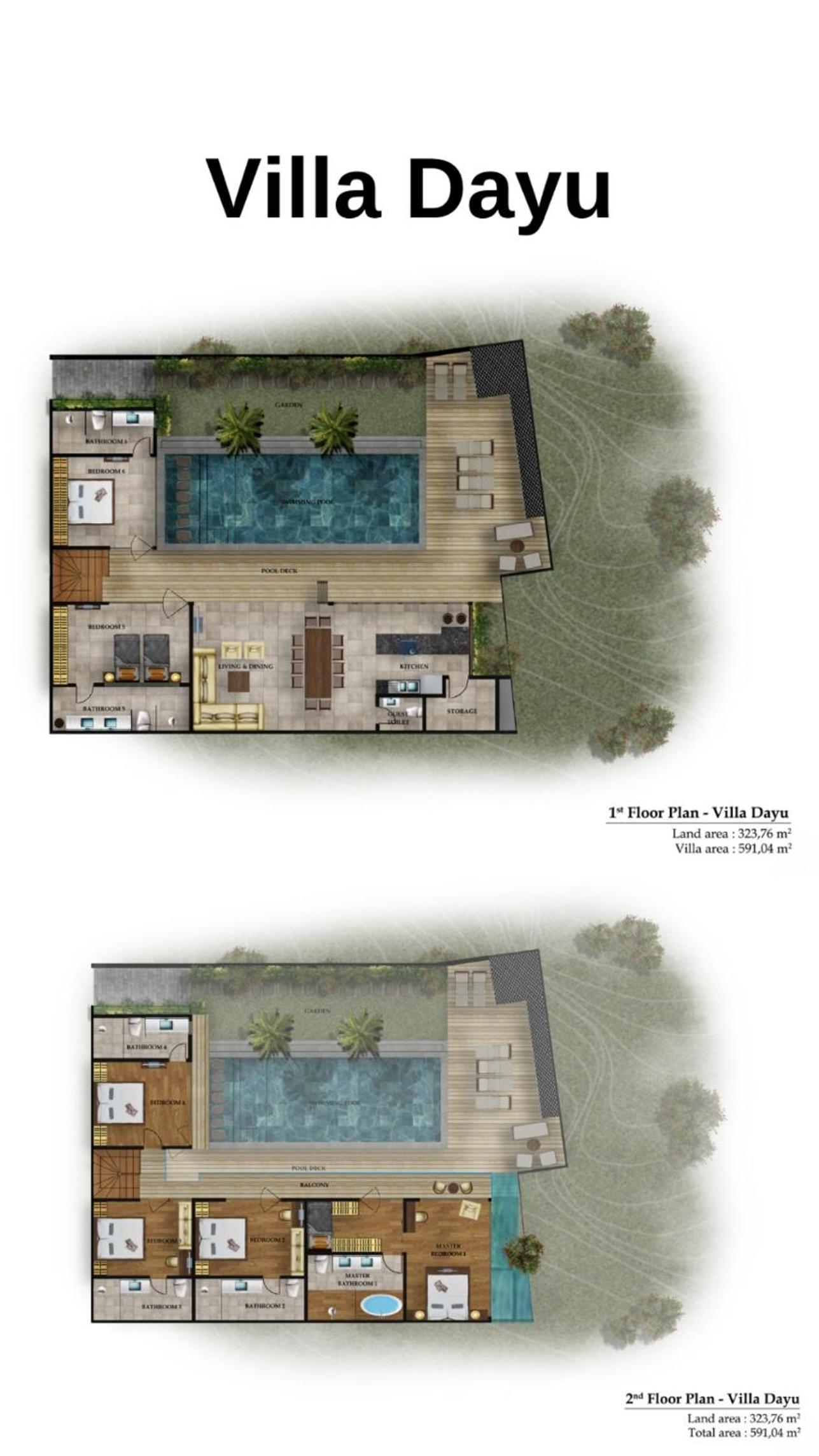 Enchanting 6BR Villa, Breathtaking Vistas Canggu