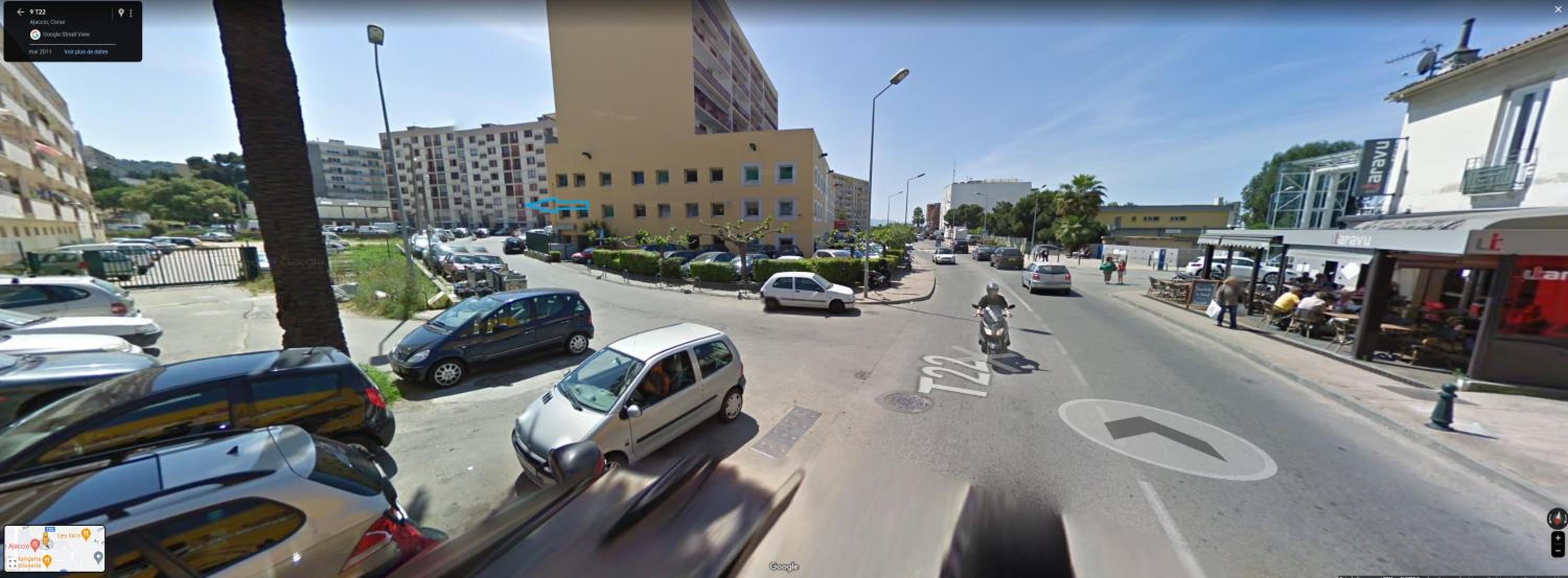Appartement traversant 2 chambres