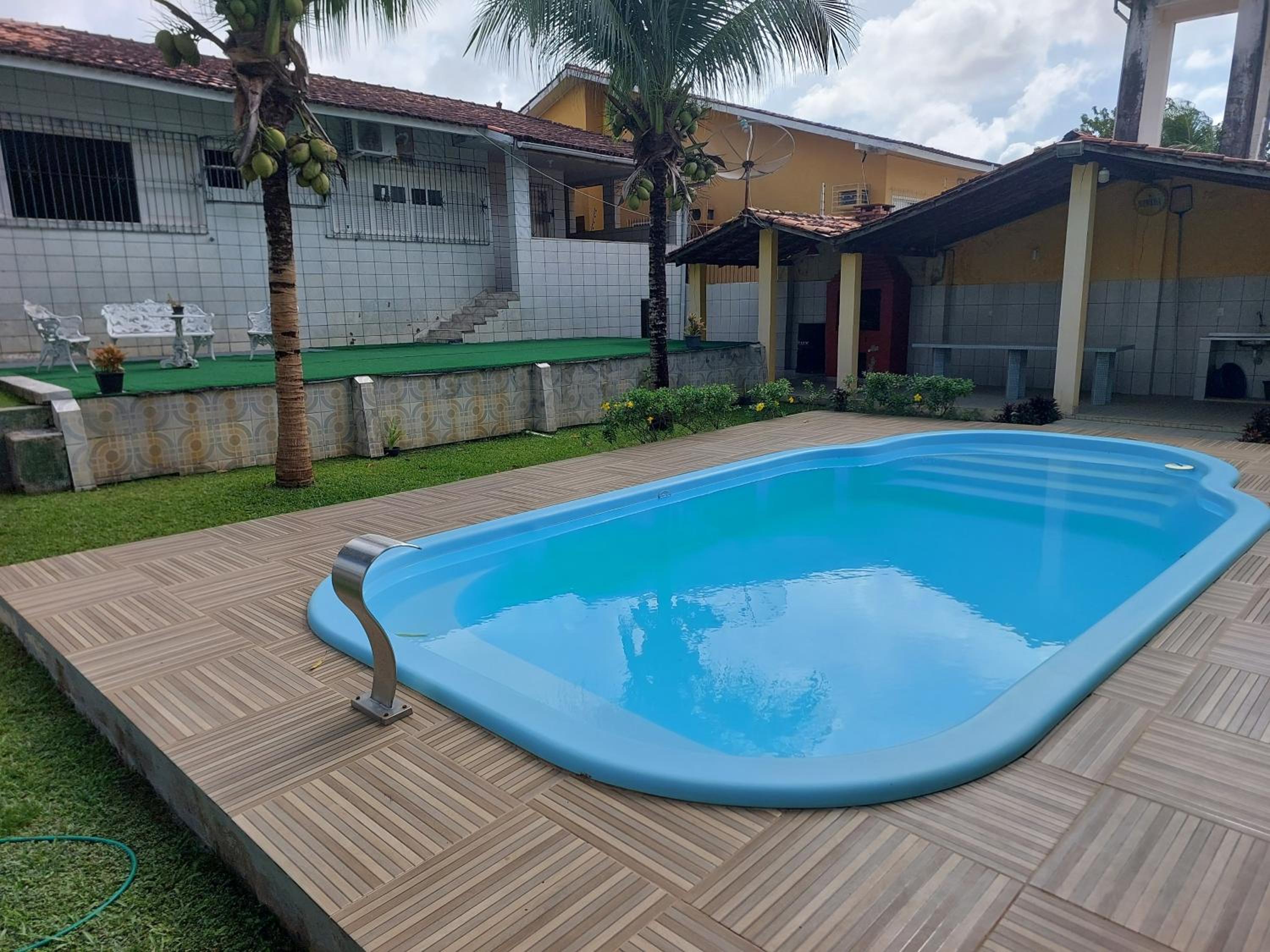 Excelente casa de praia com piscina