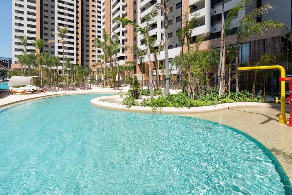 Piscine Brás Resort AP 2 Dorm e Terraço Gourmet 104MV