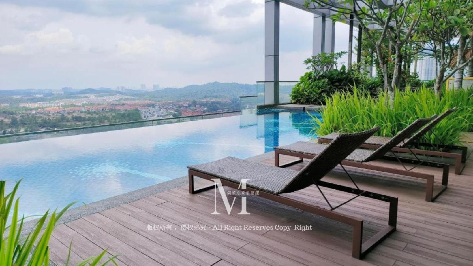 Pavilion Bukit jalil Walking Distance 2 Bedroom 2-4Pax