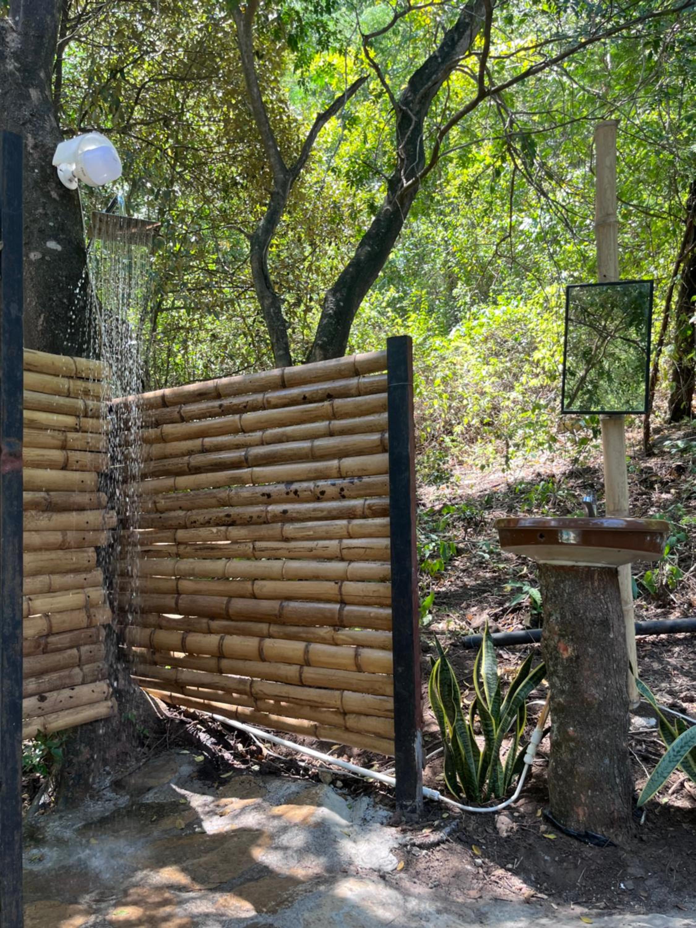 Cabaña tipo camping