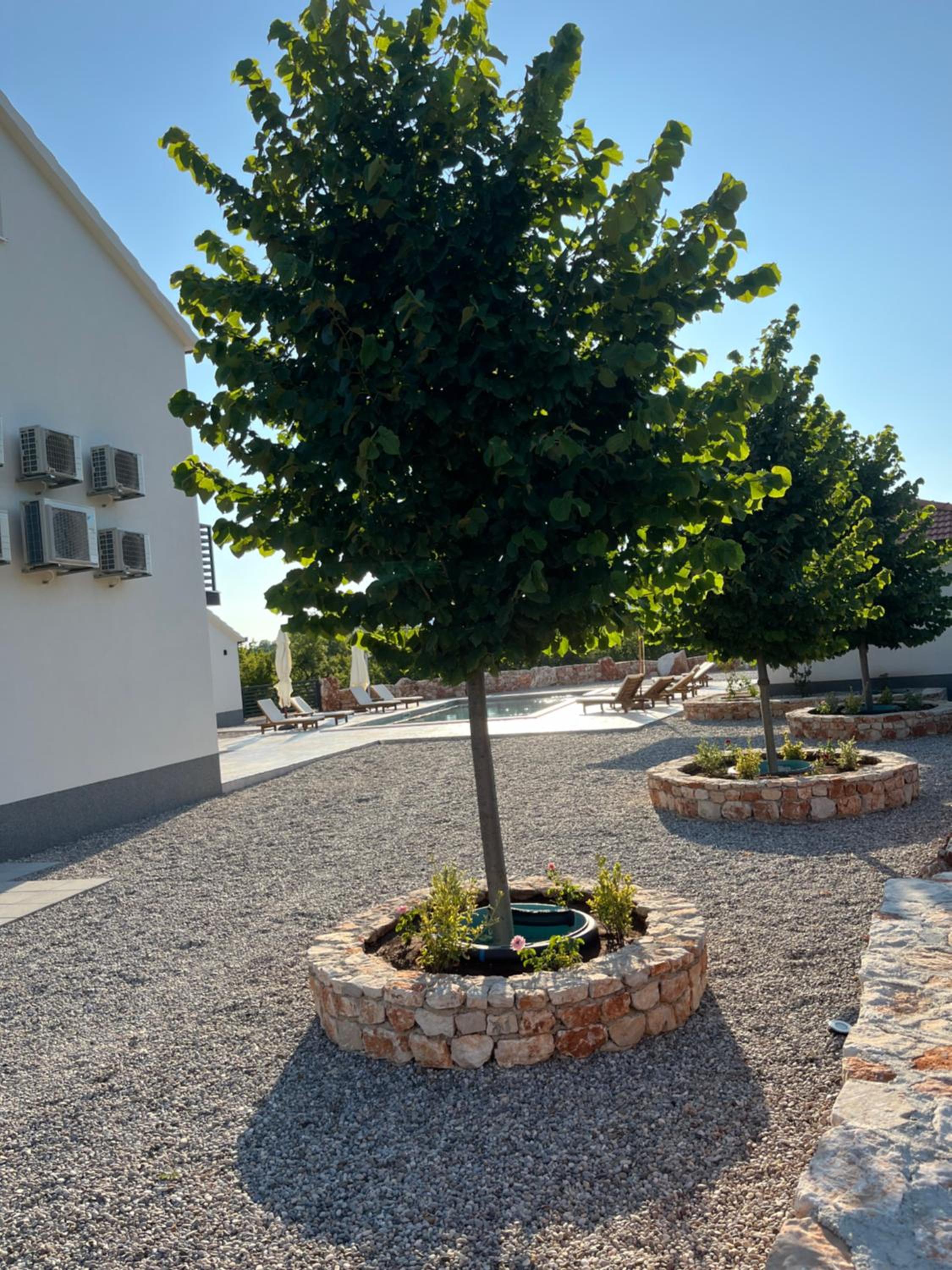Vila Agape with a pool, football and tennis court