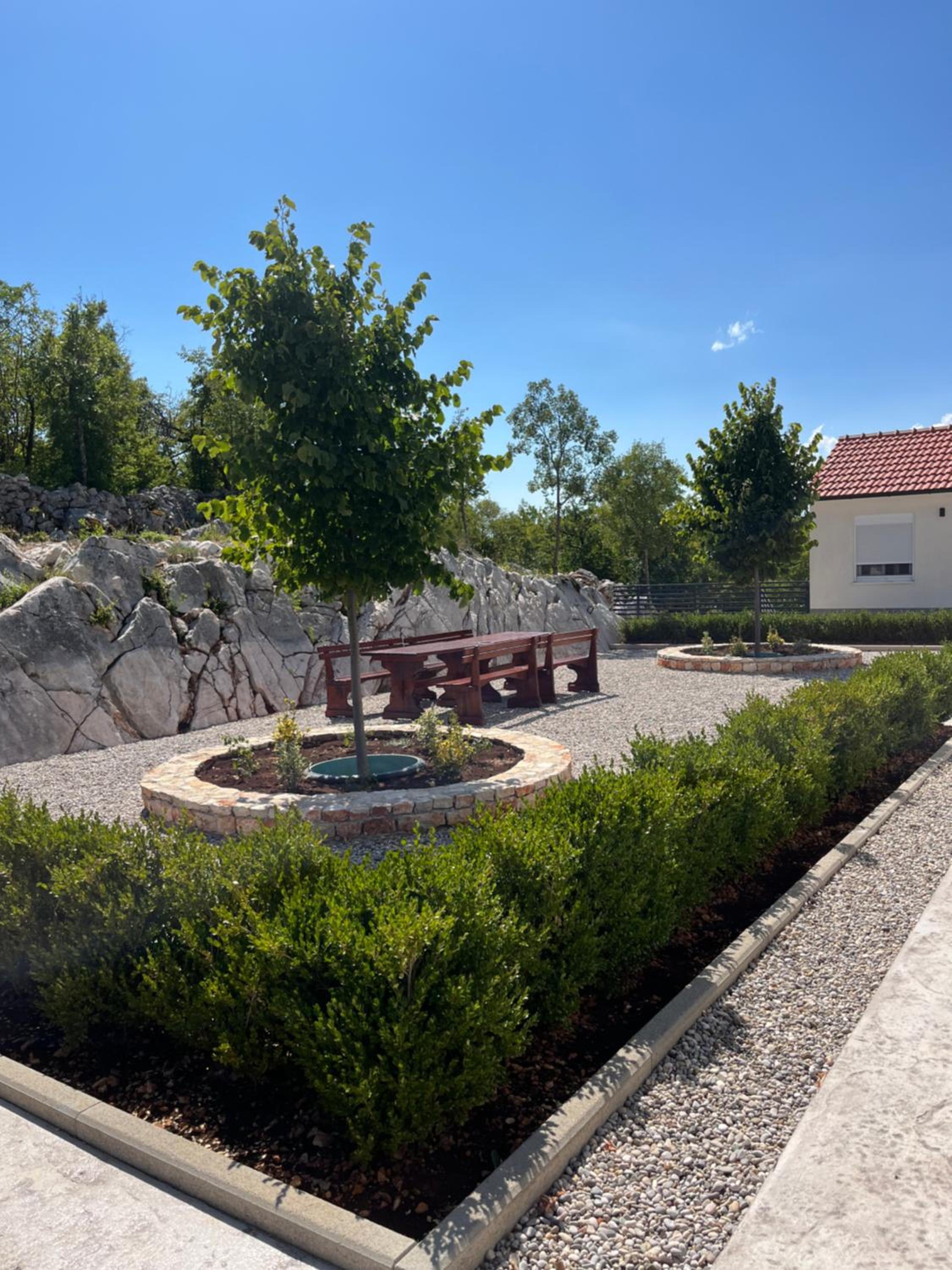Vila Agape with a pool, football and tennis court