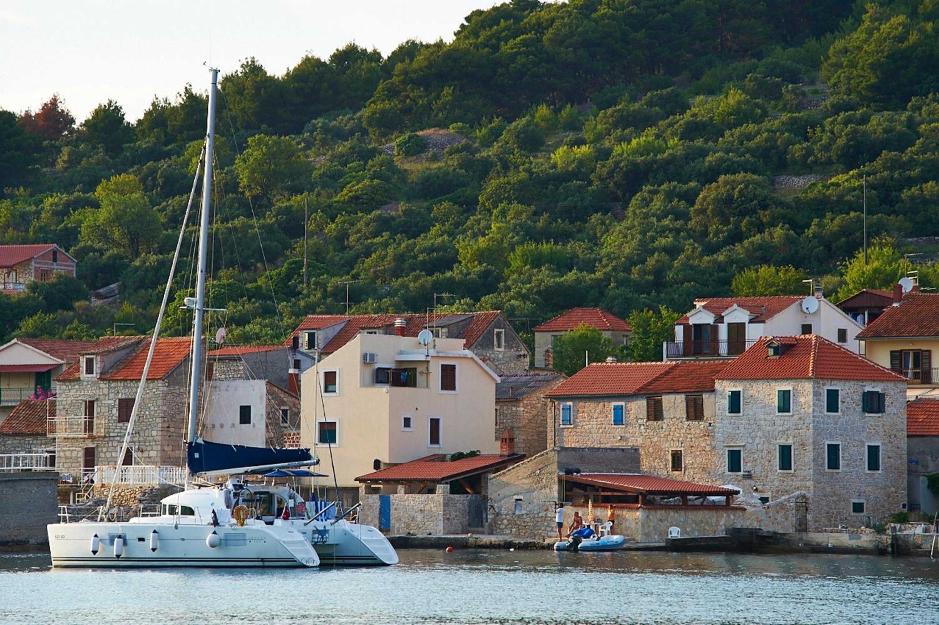 Sea View Apartment in Prvić Luka, 46m², Terrace