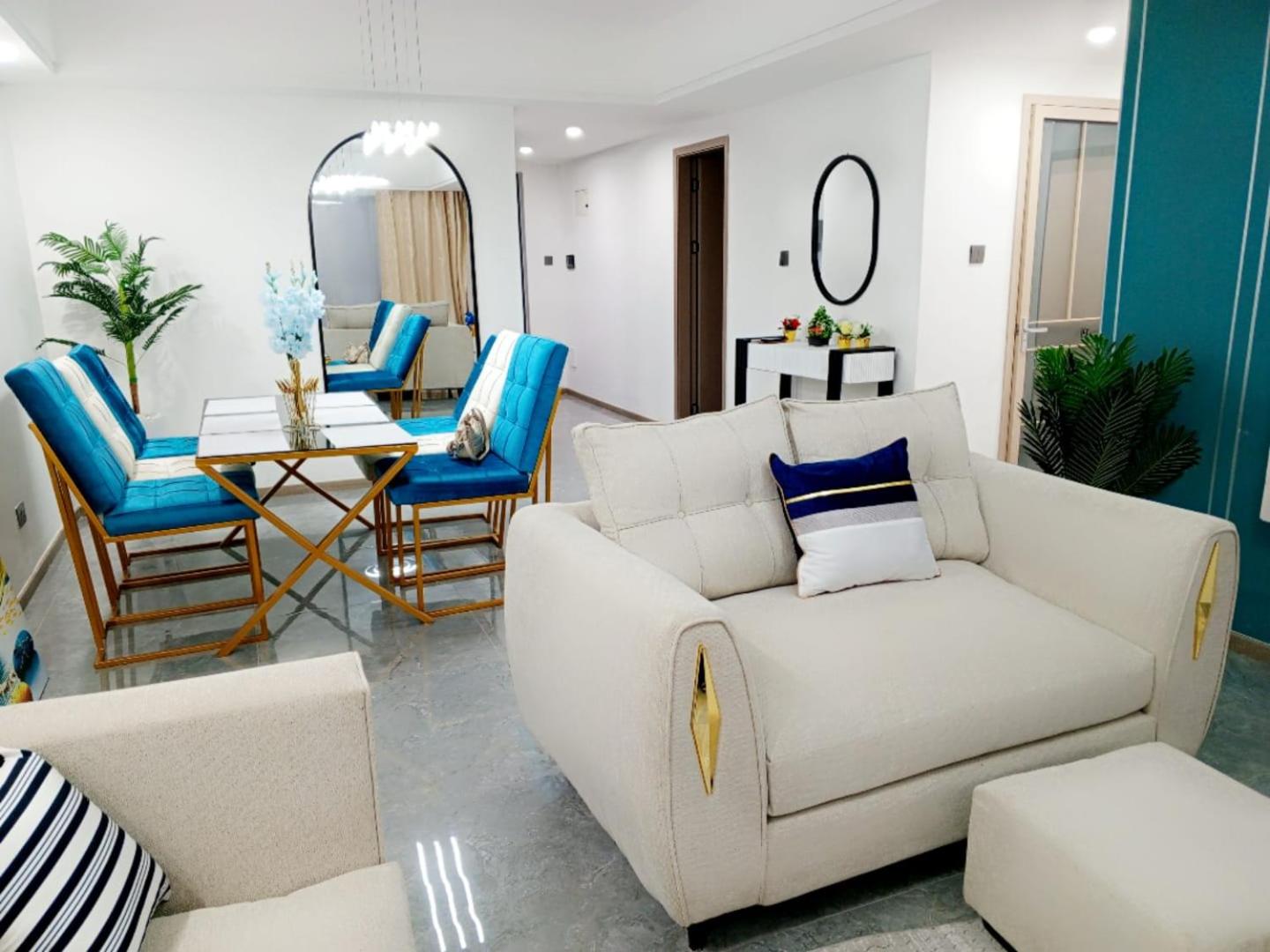 THE MODERN NEWLY FURNISHED TWO BEDROOM APARTMENT IN KILIMANi view 5