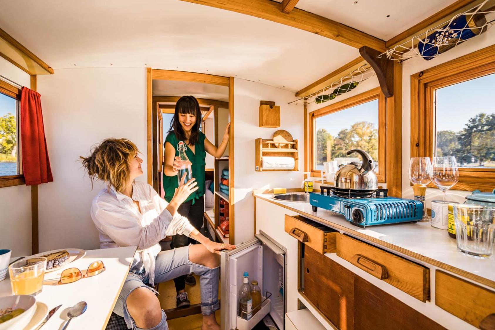 Hausboot Tour mit der Wasserkutsche - Führerscheinfrei