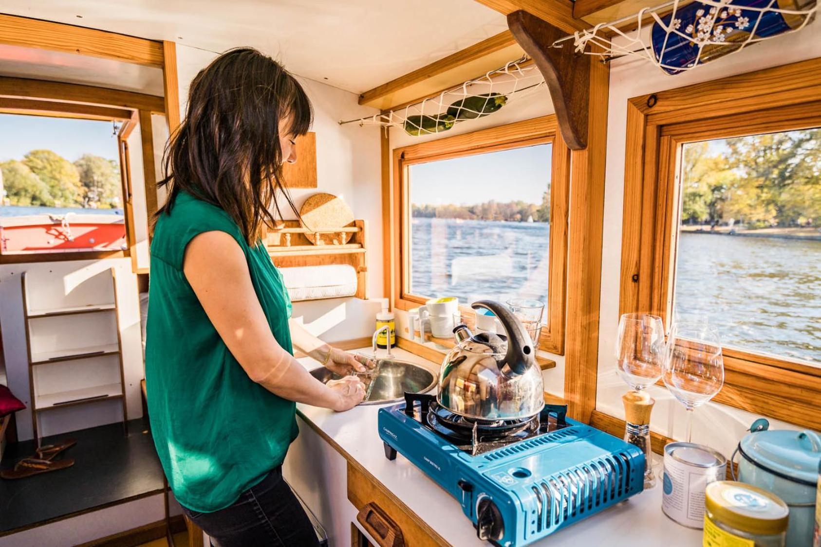 Hausboot Tour mit der Wasserkutsche - Führerscheinfrei