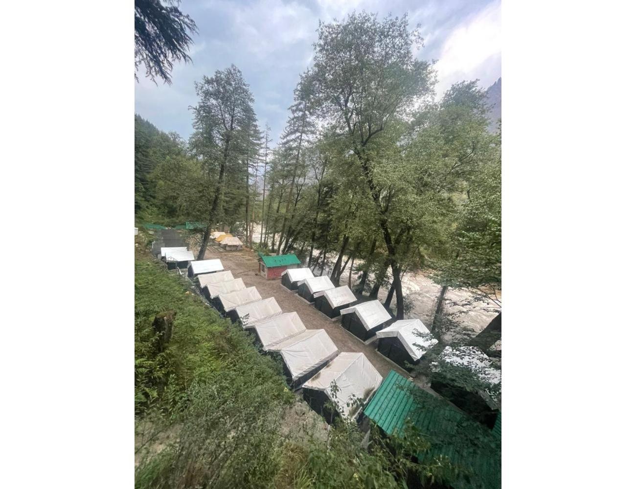Rudraksh River Site Camping, Kasol view 3