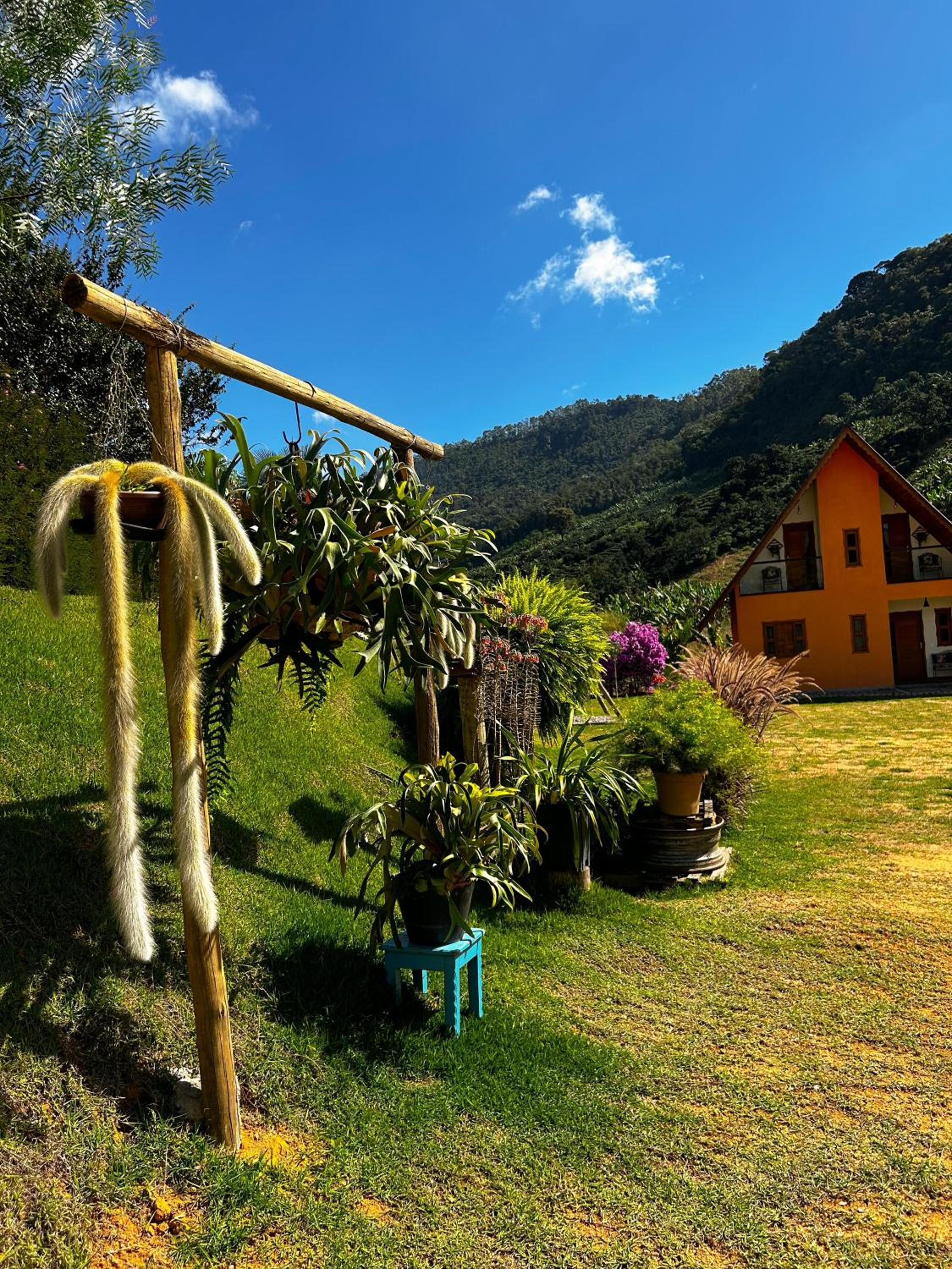 Chalé de Madeira em Vargem Alta