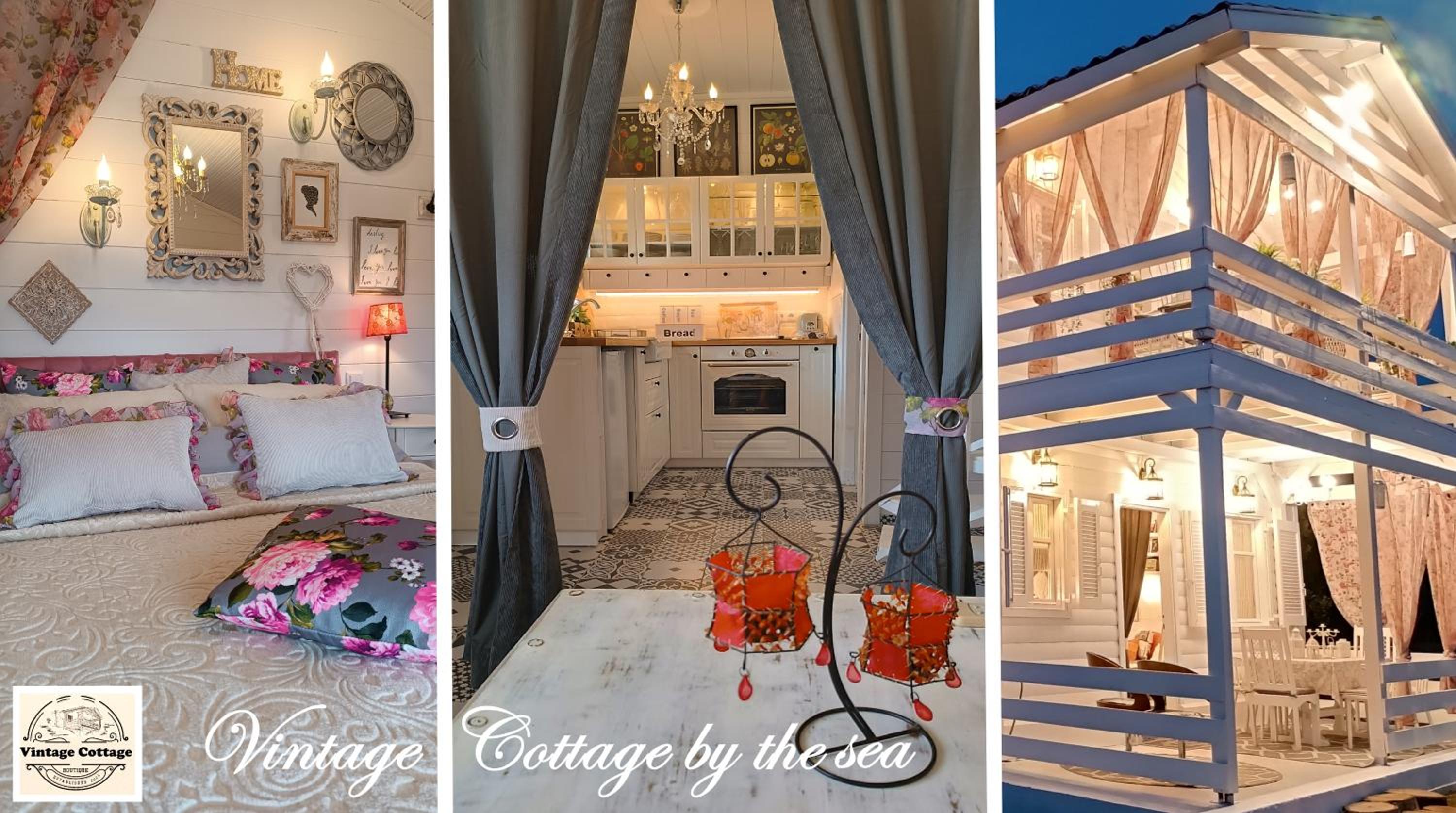 VINTAGE Cottage by the sea