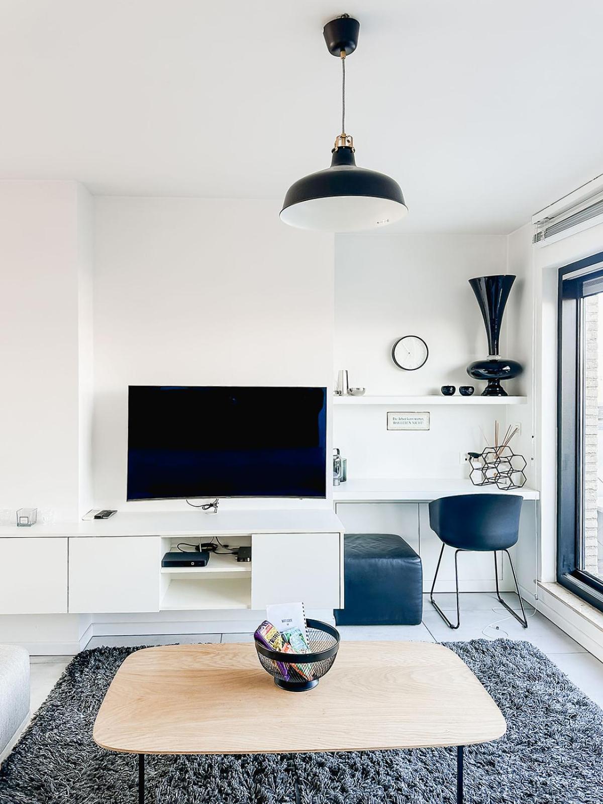 Modern appartement centrum Oostende met enorm dakterras (parking beschikbaar)