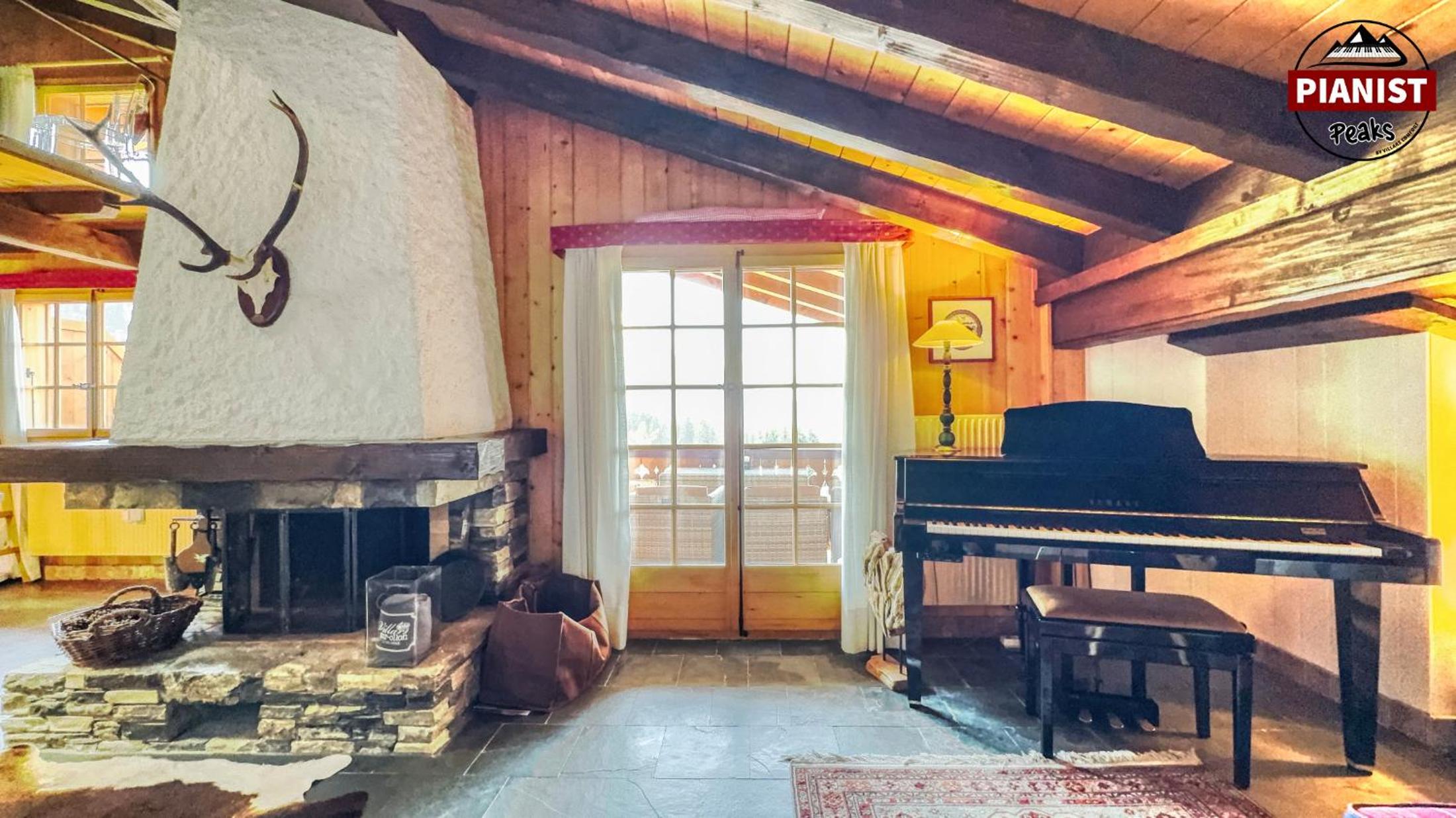 Pianist Peaks by Villars Comfort