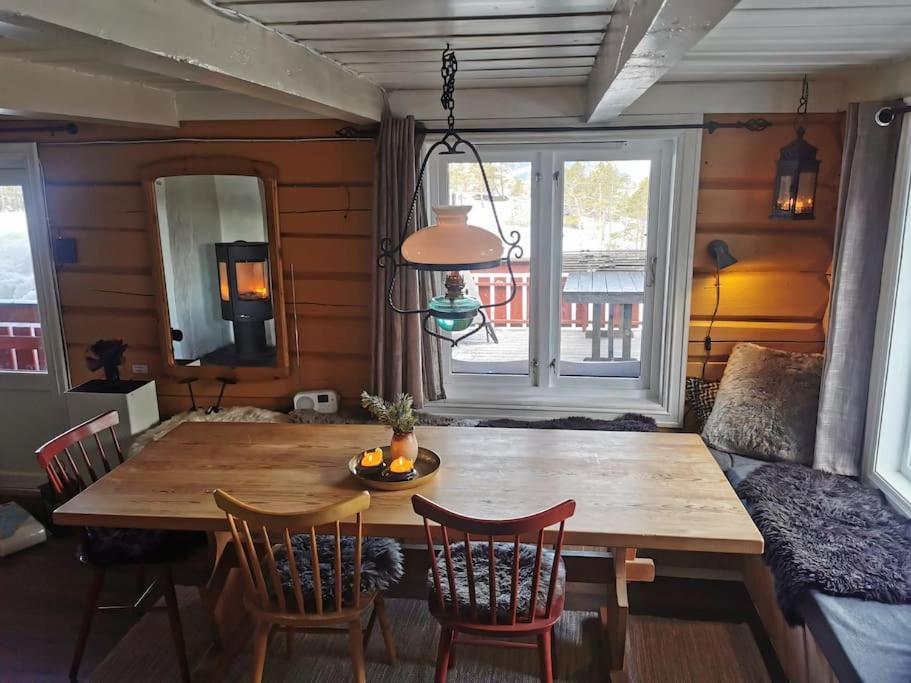Mountain cabin with a view and hot tub view 5