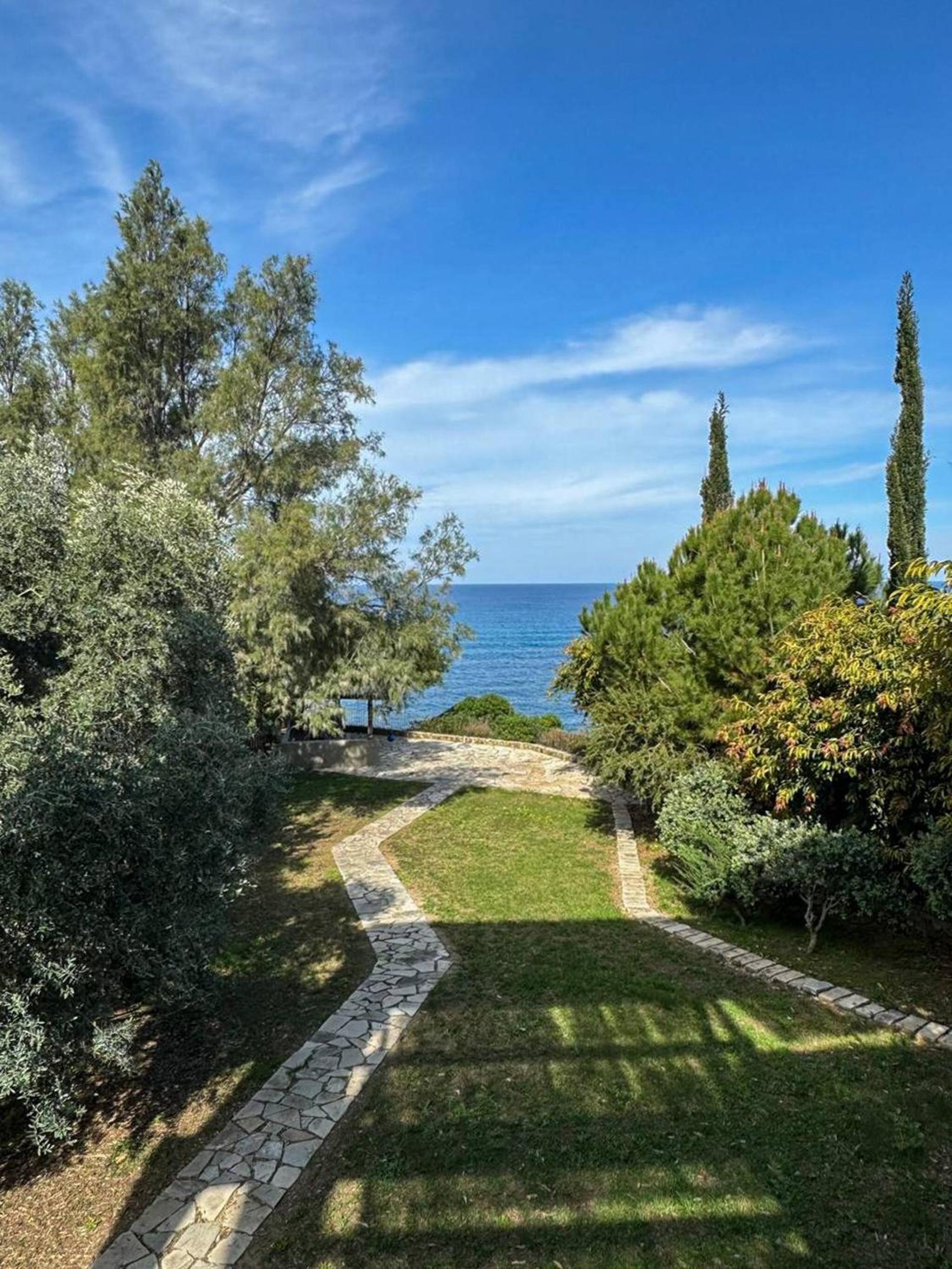 Beachfront Villa In Pomos