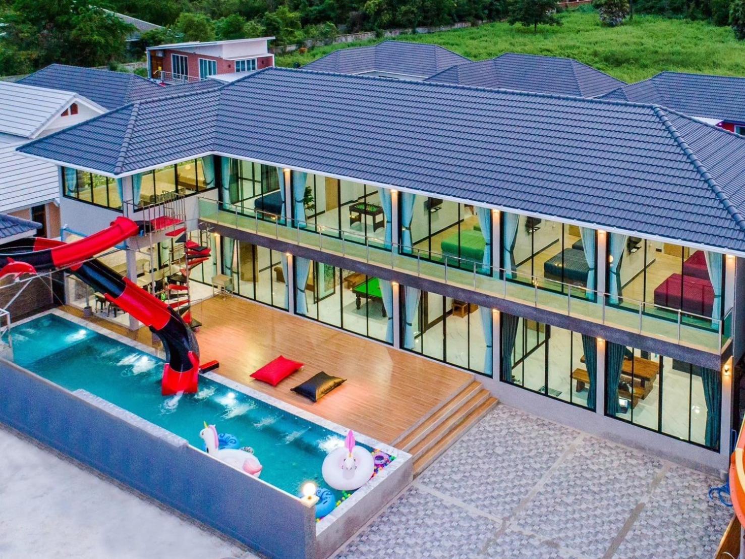 บ้านพักBlue sky pool villa huahin