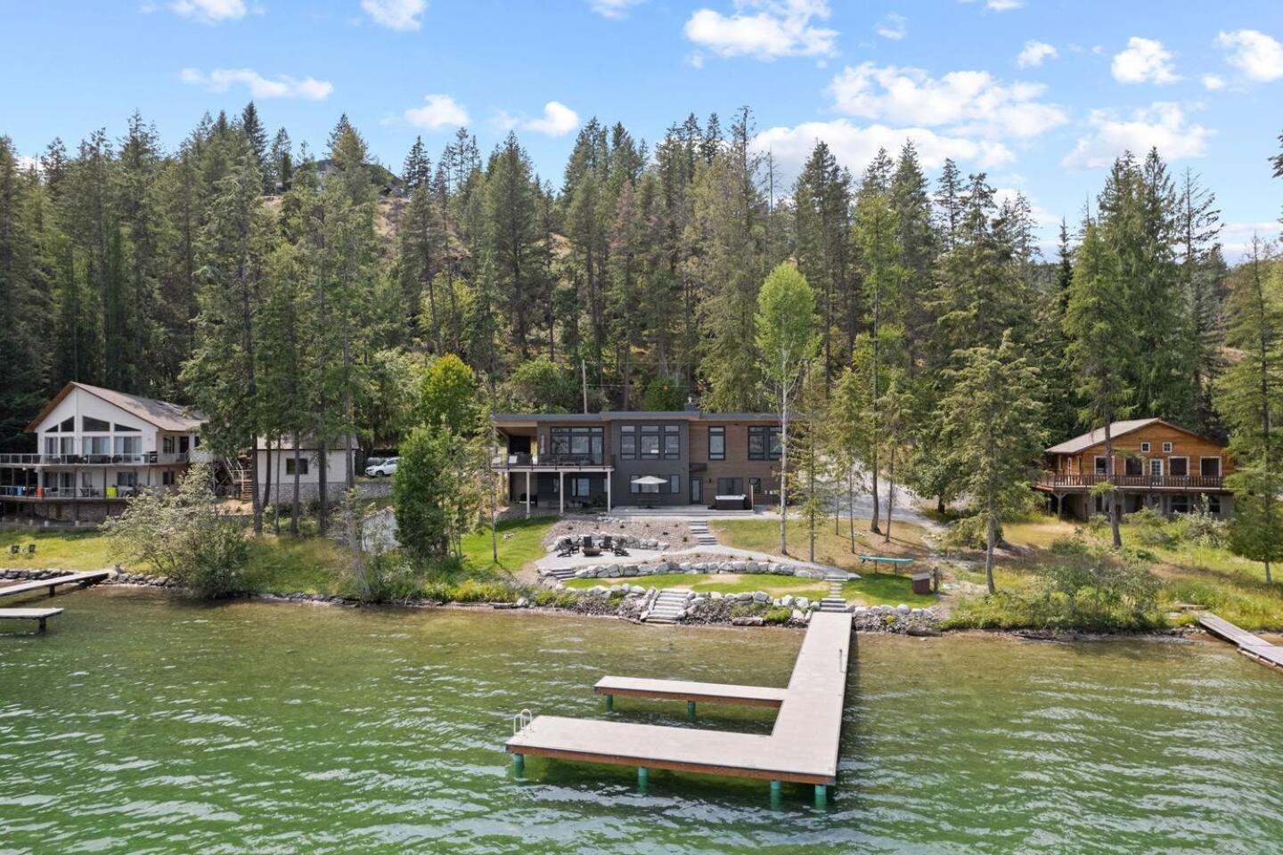 The Lake House on Lake Pend Oreille view 2