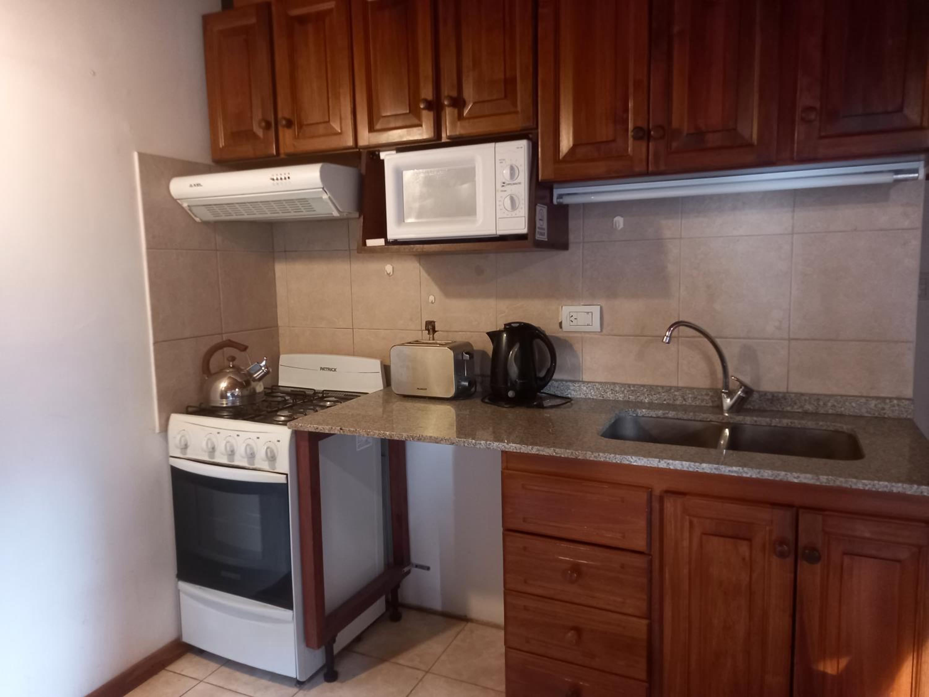 Departamento con pileta climatizada