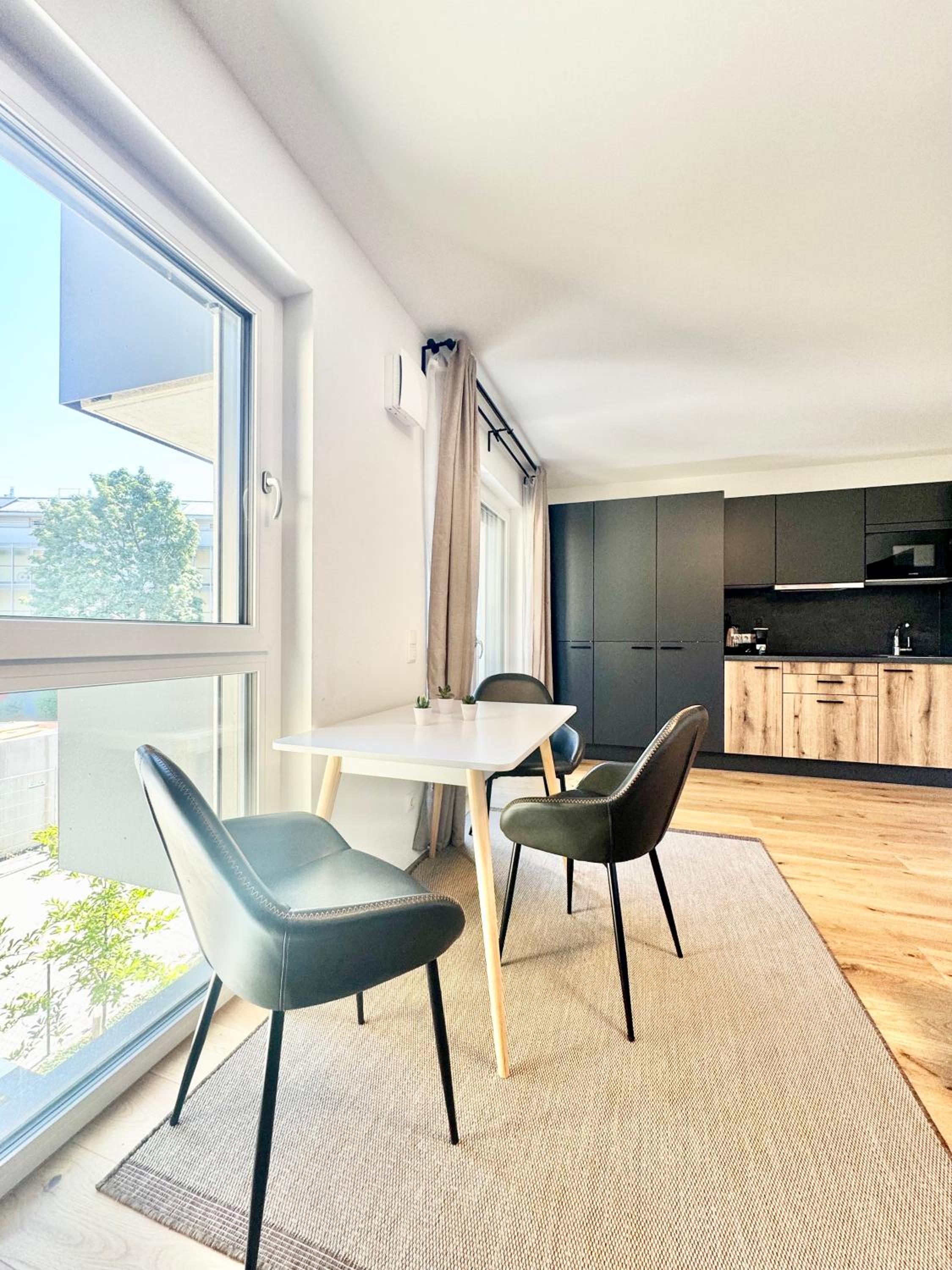 Chillige Wohnung mit Balkon