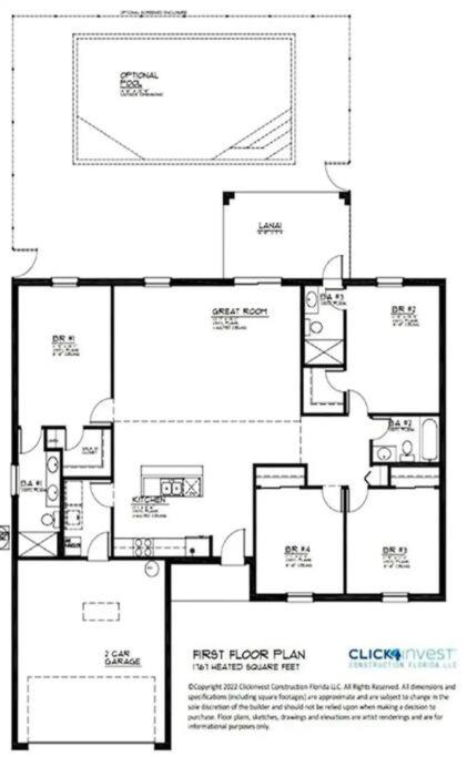 Brand New With Heated Pool Ideal for 2 Families - Property Image 7