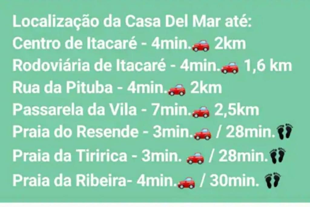 Casa Del Mar Jacarandás 5 minutos das Praias com estacionamento grátis para até 3 carros