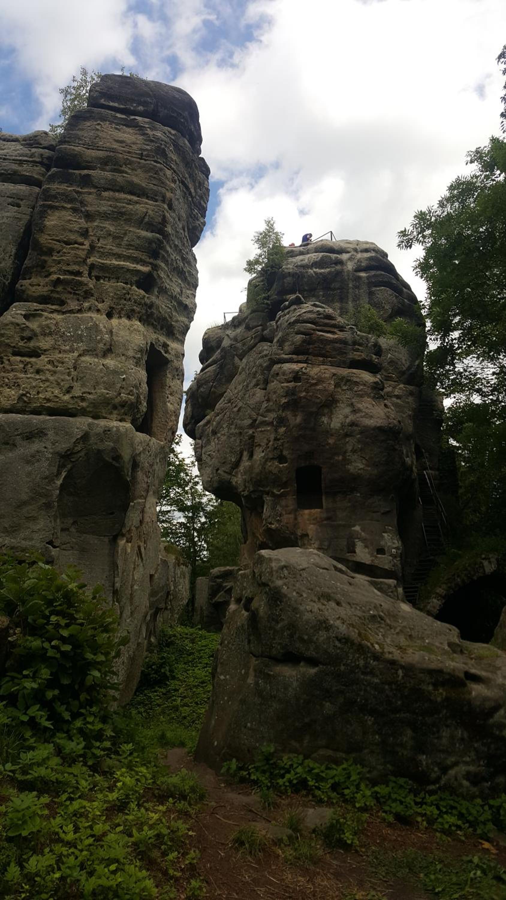 House in the rocks