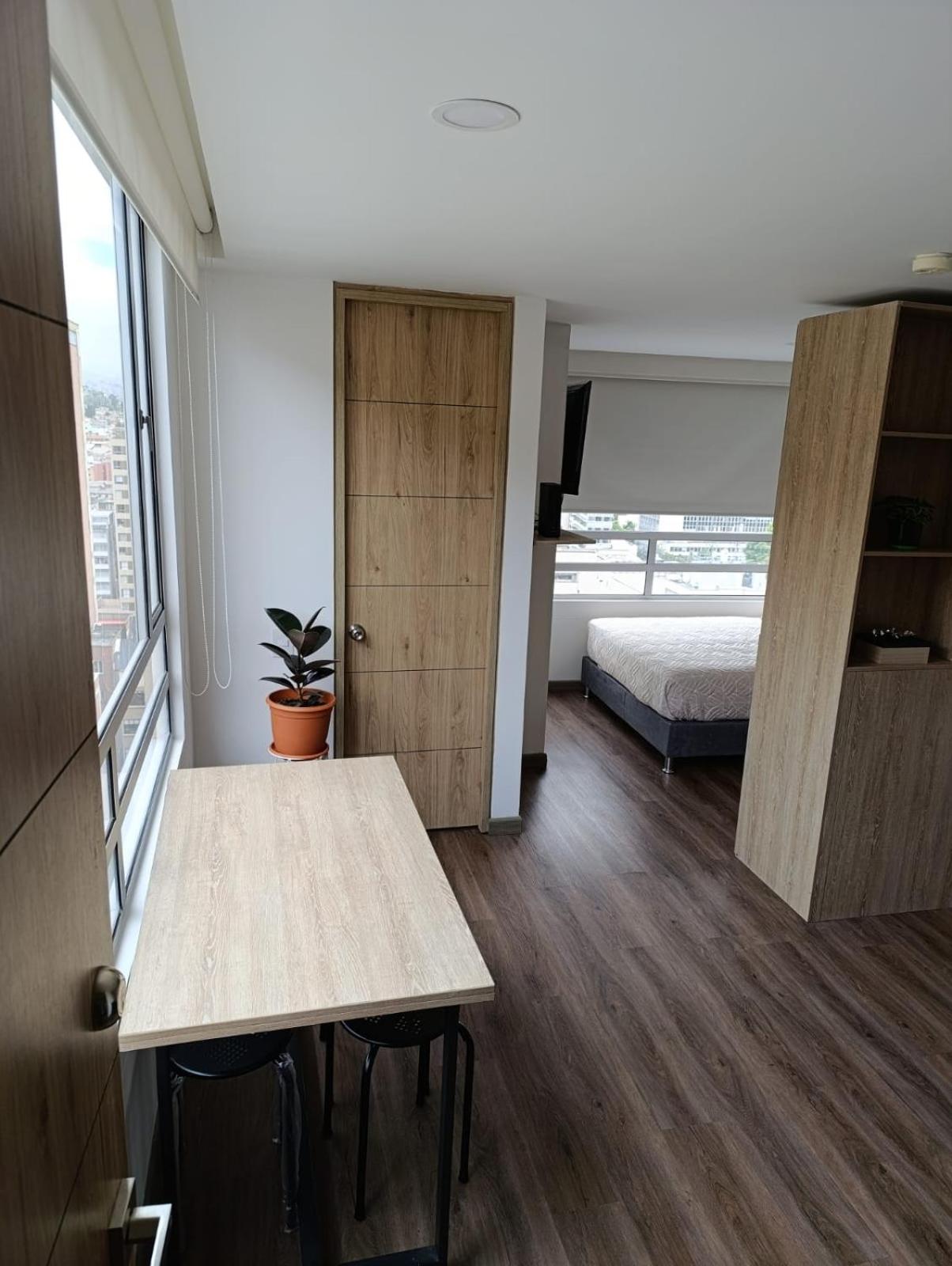 Comodo Loft con vista al Skyline de Bogotá