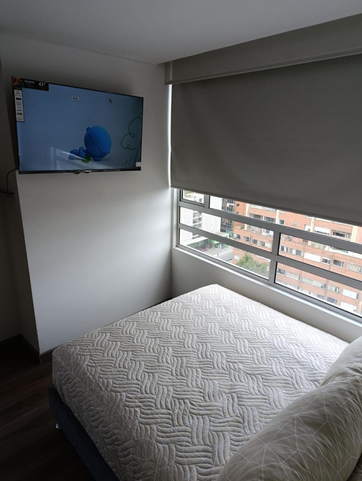 Comodo Loft con vista al Skyline de Bogotá